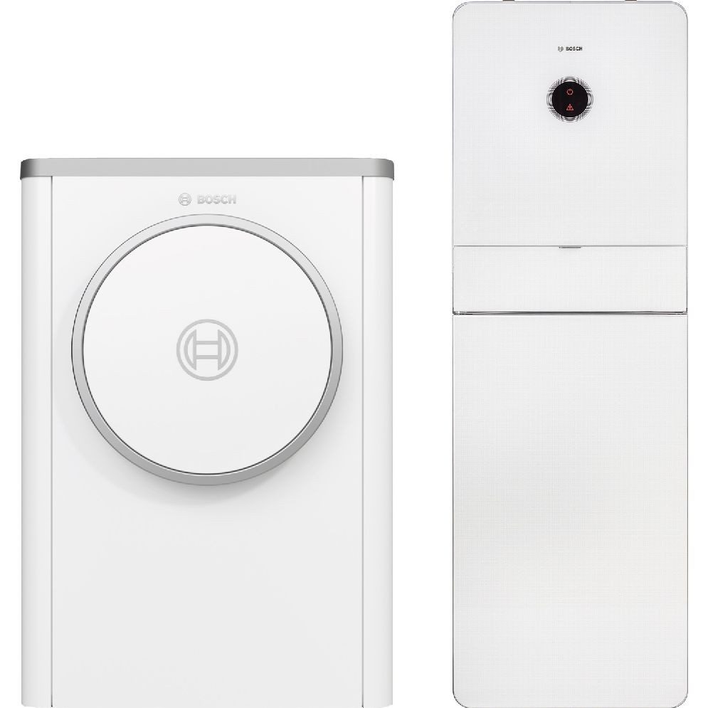 BOSCH Luft-Wasser-Wärmepumpe Compress 7400i AW Paket BOPA Warmwwasser Heizung, die beste am Markt
