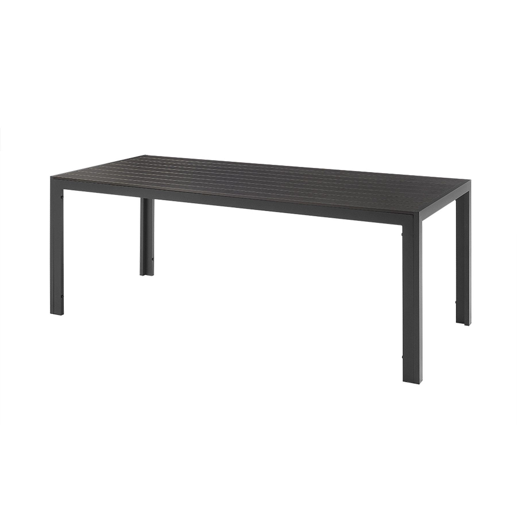 riess-ambiente Gartentisch DESIGNO 205cm anthrazit / schwarz (Einzelartikel günstig online kaufen