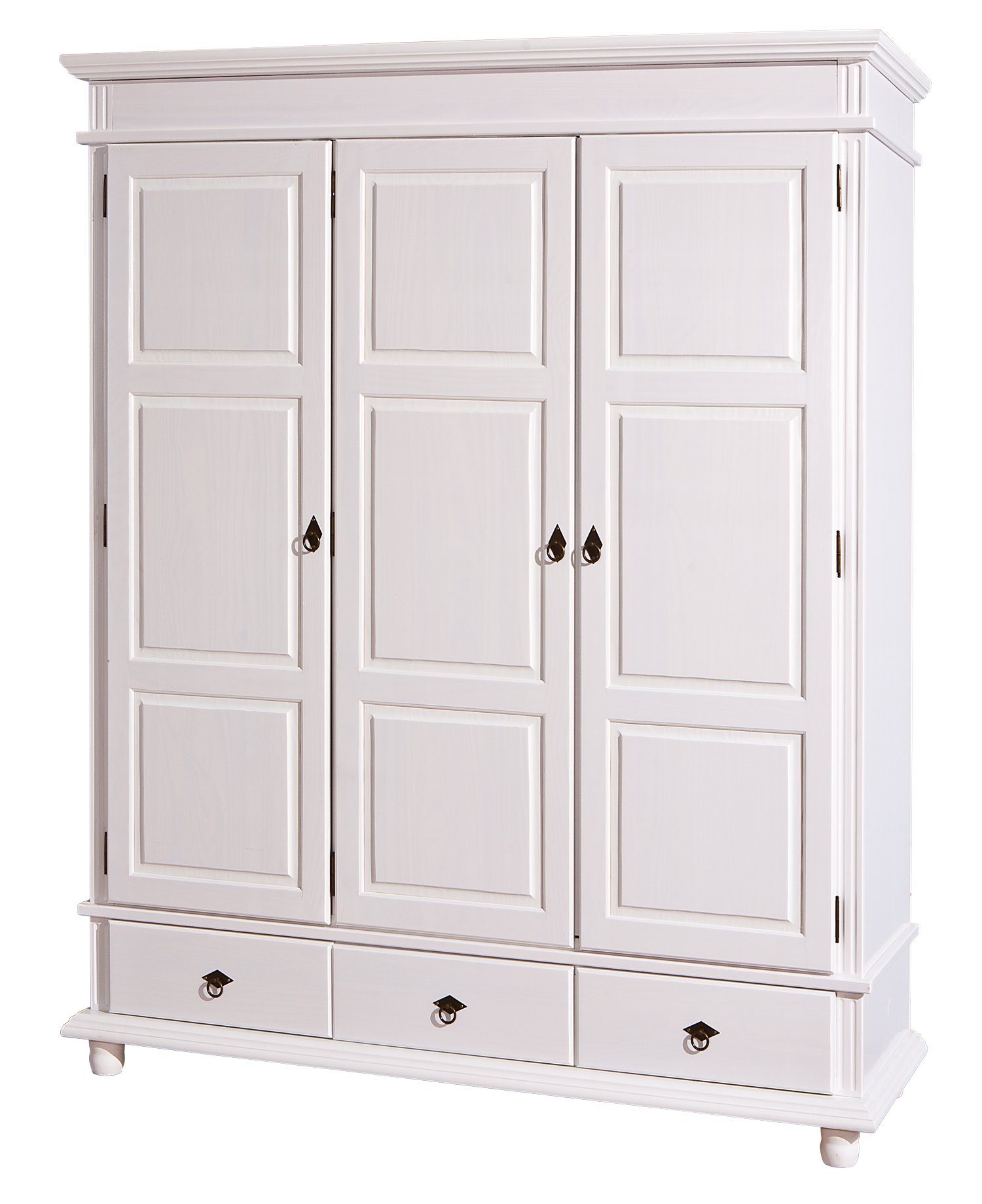 ebuy24 Kleiderschrank »Drake Kleiderschrank 3 Türen,3 ...
