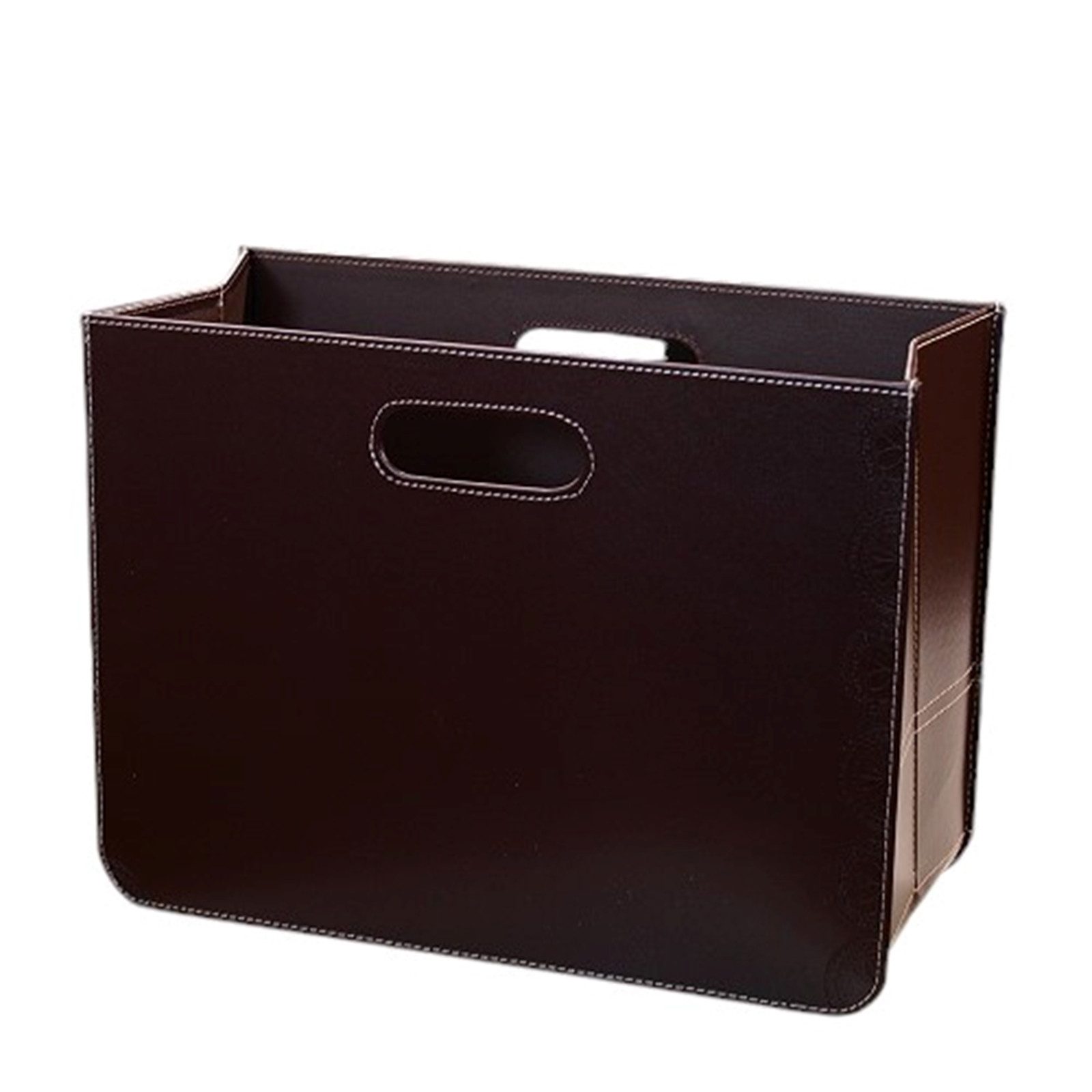 DESIGN DELIGHTS Zeitungsständer DESIGN ZEITUNGSKORB "BUSINESS", braun, 30,5 günstig online kaufen