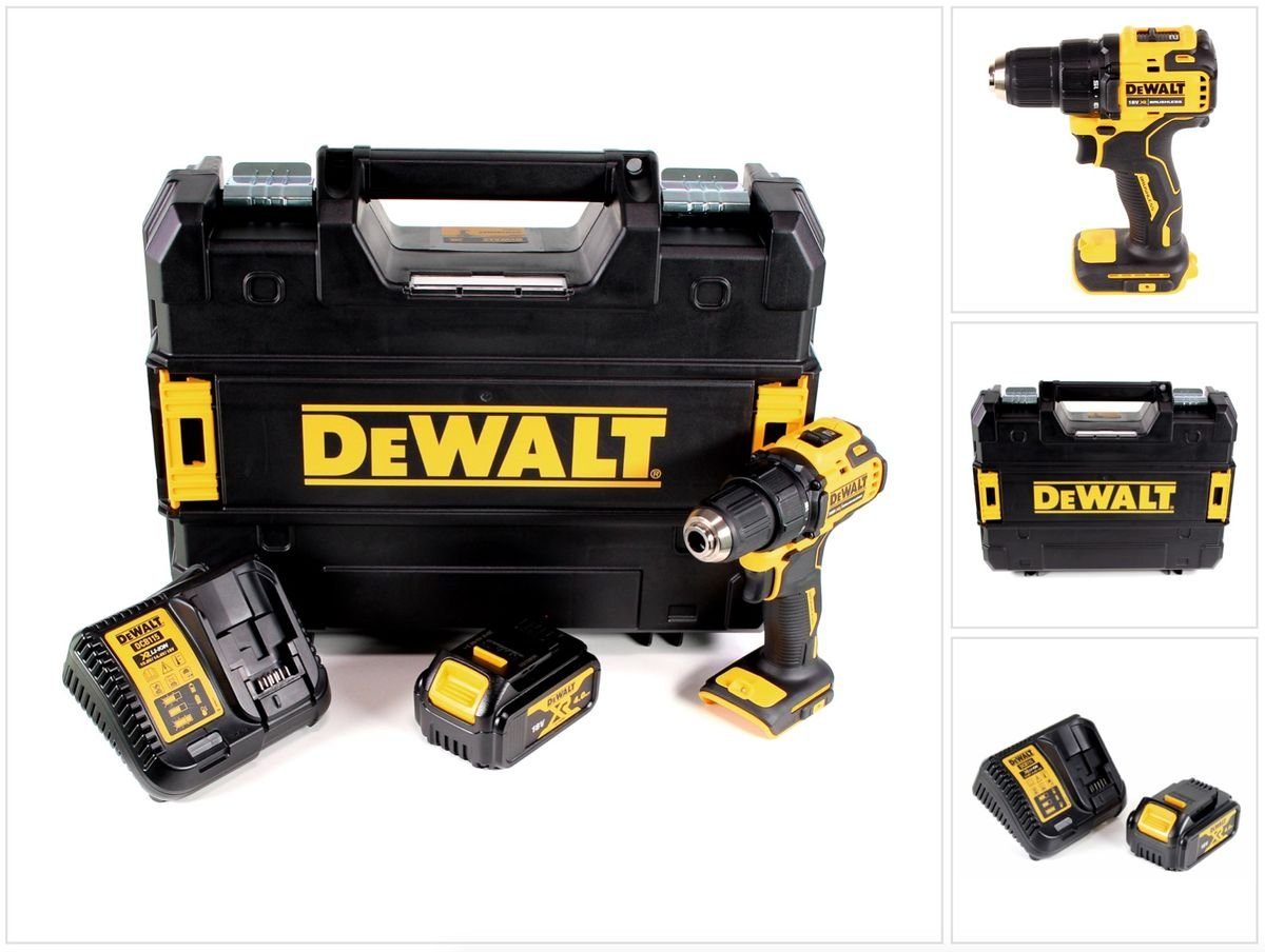 DeWalt Akku-Schrauber DCD 708 M1T Akku Bohrschrauber 18 V Li-Ion Brushless in TSTAK Box + 1