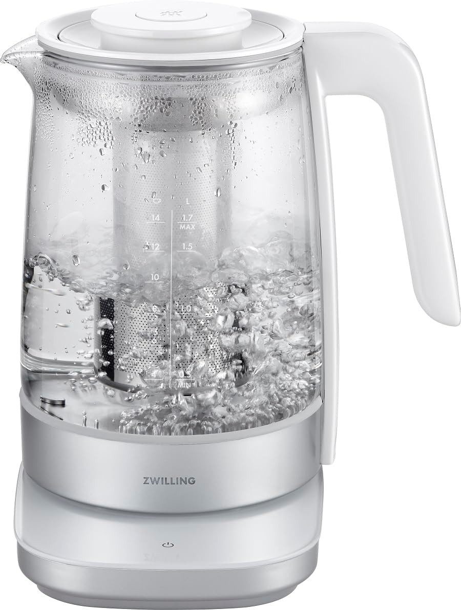 Zwilling Wasserkocher 1008907, Hochwertiger Wasserkocher mit Temperatureinstellung