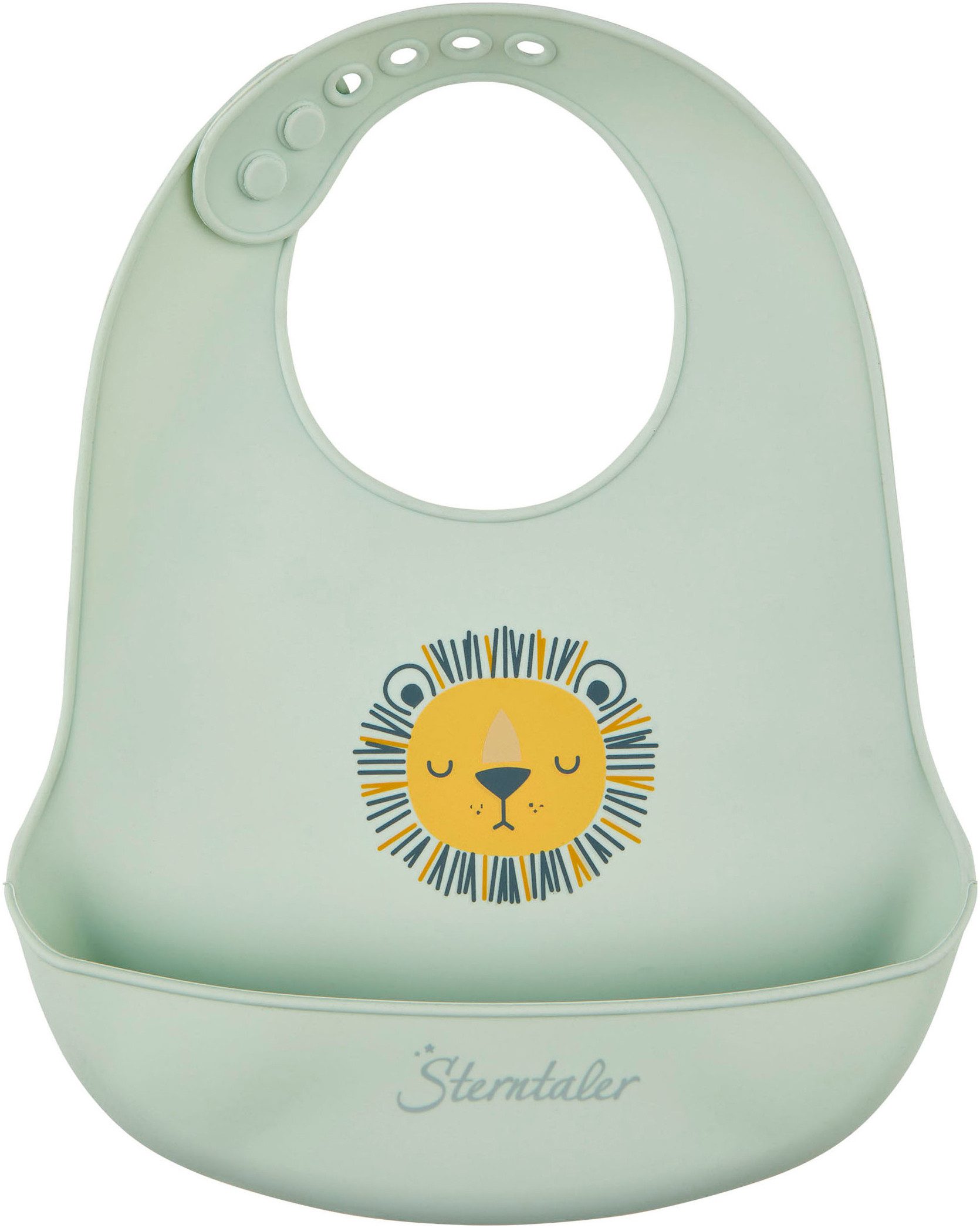 Sterntaler® Lätzchen Silikonlätzchen Löwe Leo