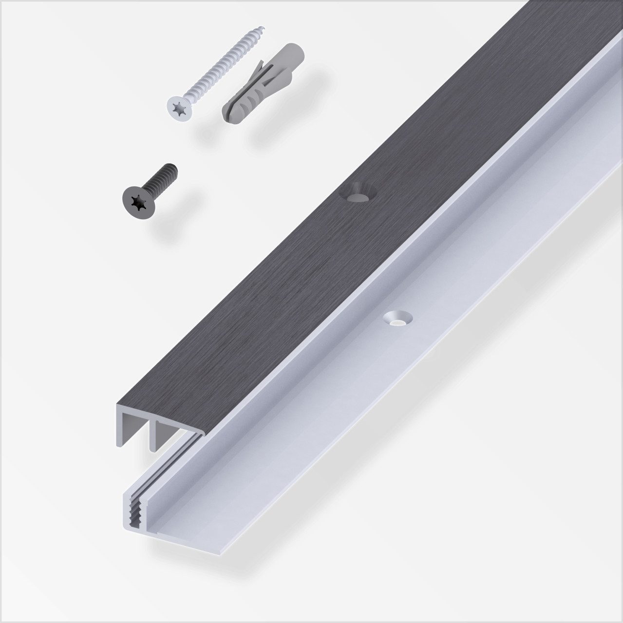 alfer Profil alfer Abschluss- + Träger- 1 m, 21 x 10.5 x 7 - 15