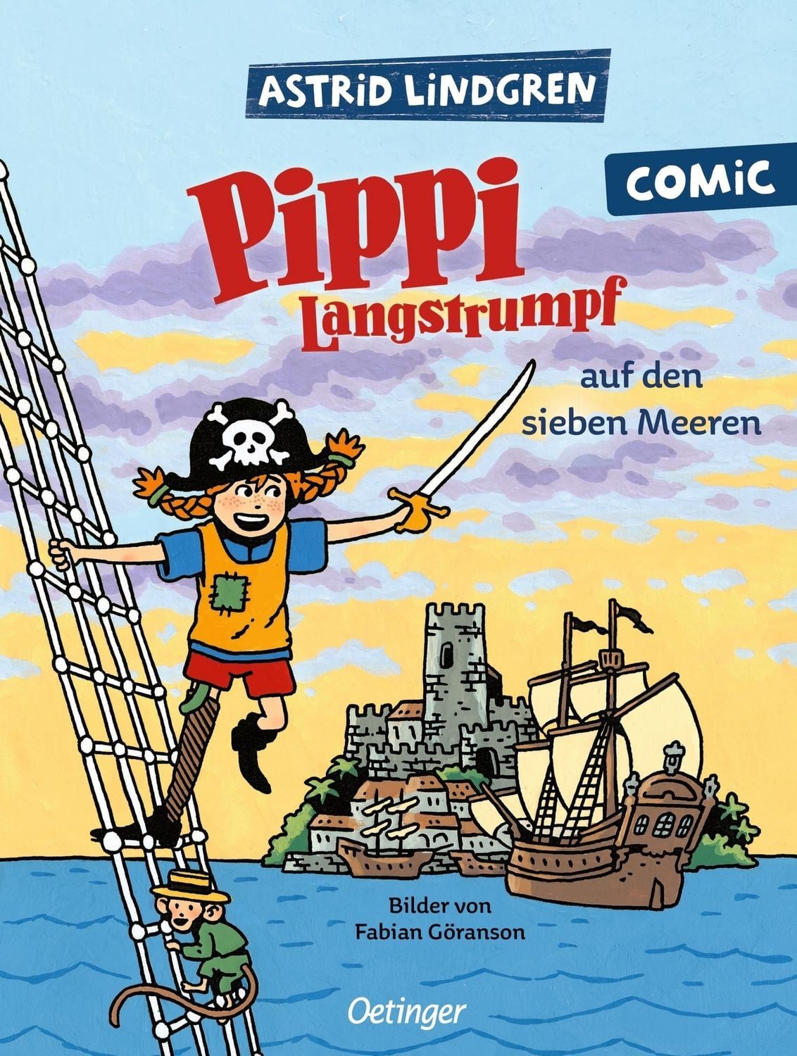 Pippi auf den sieben Meeren / Astrid Lindgren
