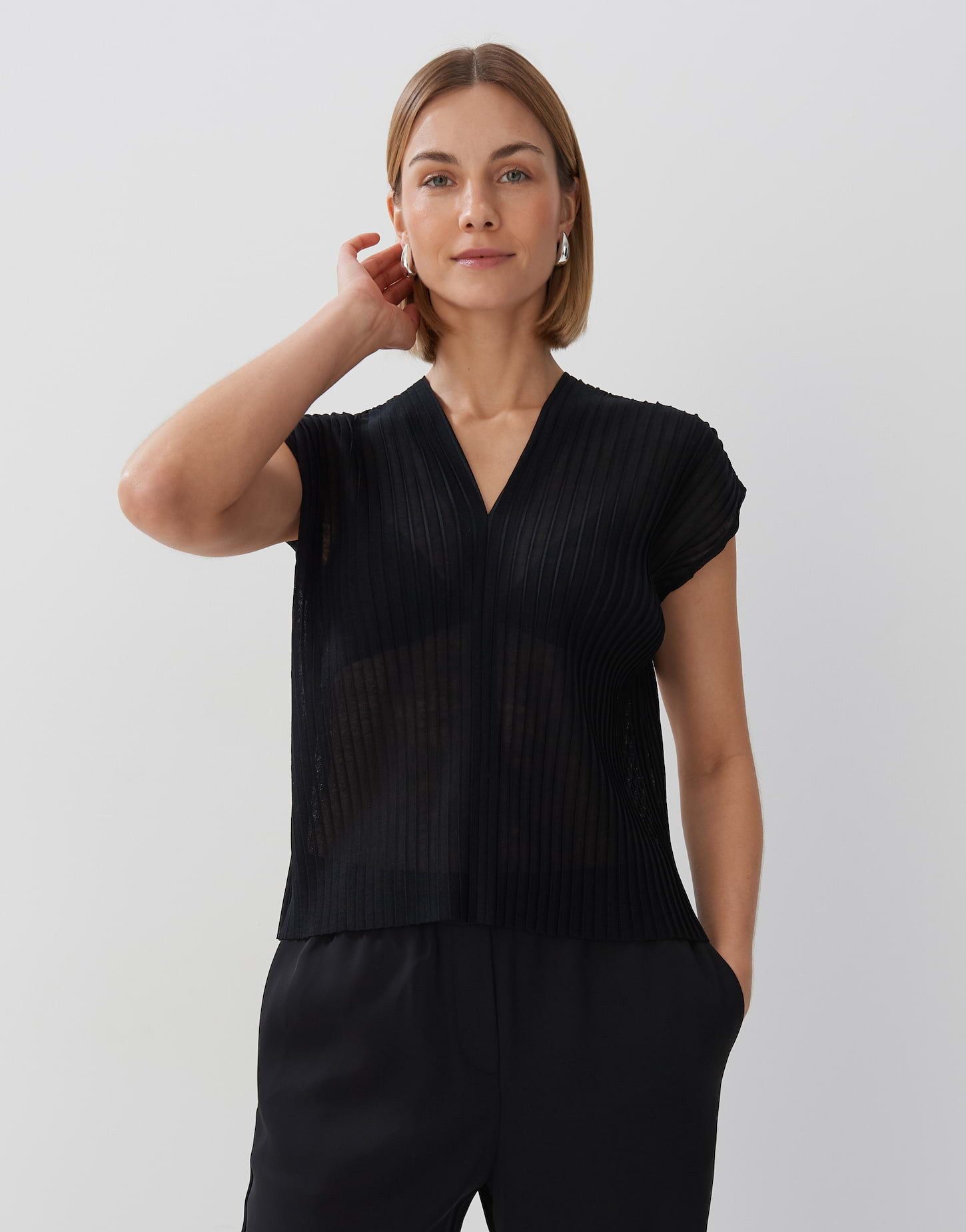 someday V-Shirt V-Shirt KLISSEE Loose aus günstig online kaufen