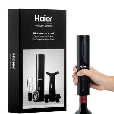 Haier Weinflaschenöffner HAWUKIT06 (Set, Weinset), Elektrischer Weinöffner