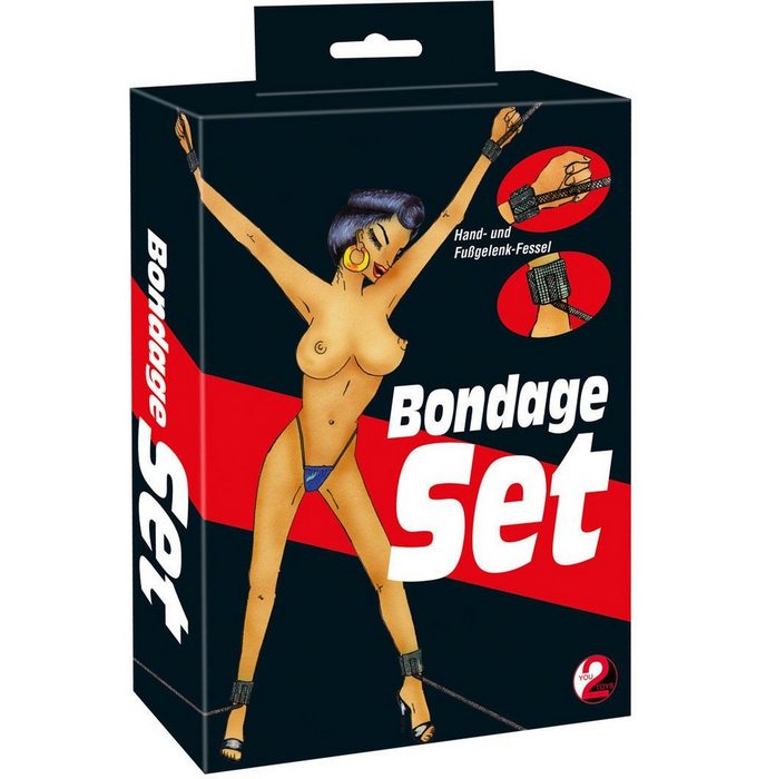You2Toys Bondage-Set Hand+Fuß 4er
