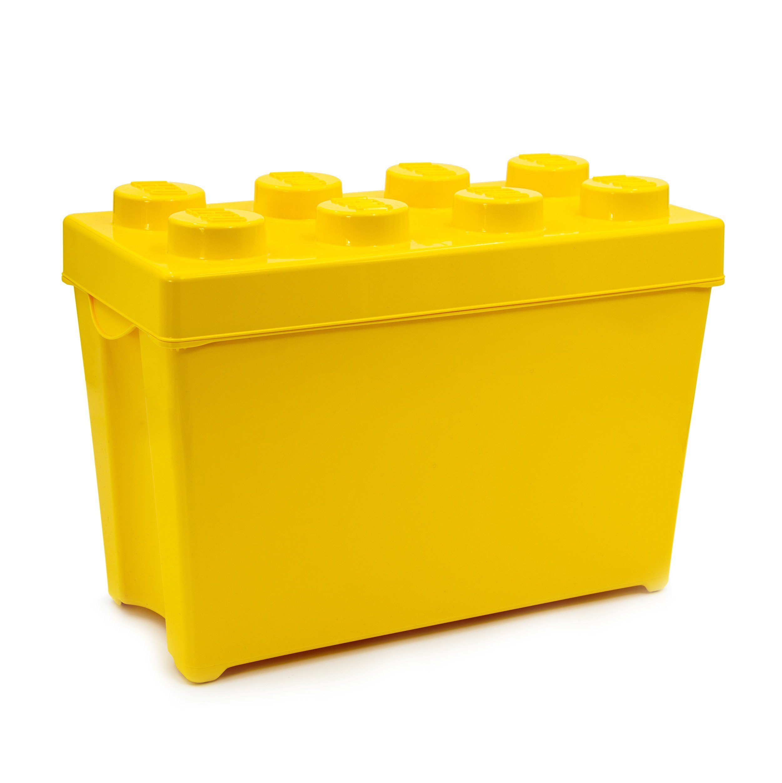 LEGO® Aufbewahrungsbox Original LEGO Aufbewahrungsbox (Gelb, Large)