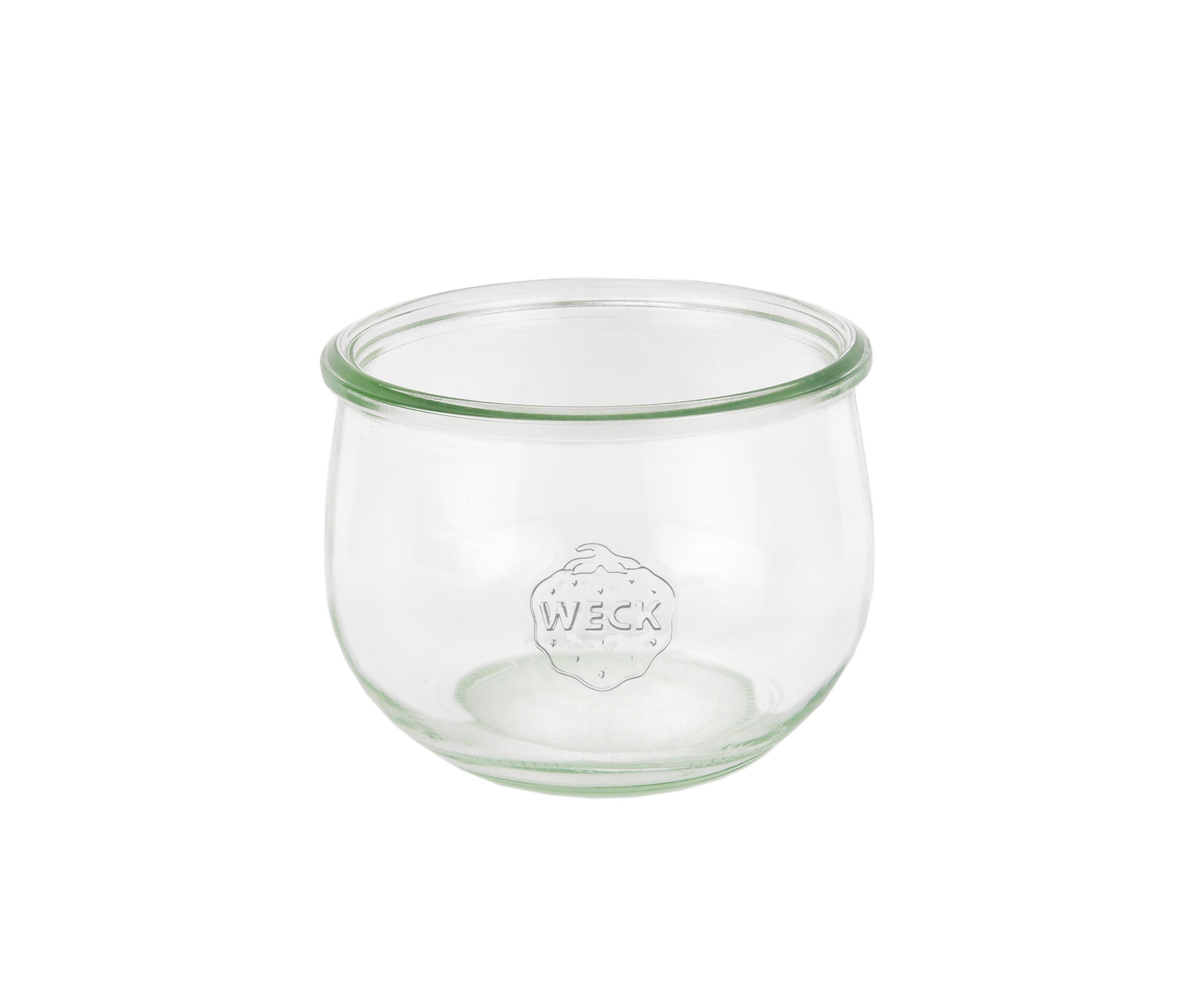 Set Glas Weck 24er inkl. MamboCat 1/2L Einmachglas Gläser Tulpengläser Rezeptheft, 580ml