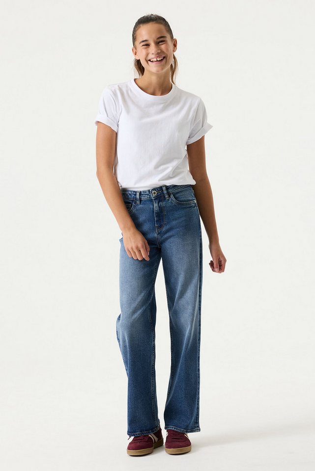 Garcia Schlagjeans Ilvy for Girls, mit weitem Bein