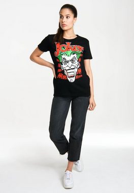 LOGOSHIRT T-Shirt The Joker mit lizenzierten Originaldesign