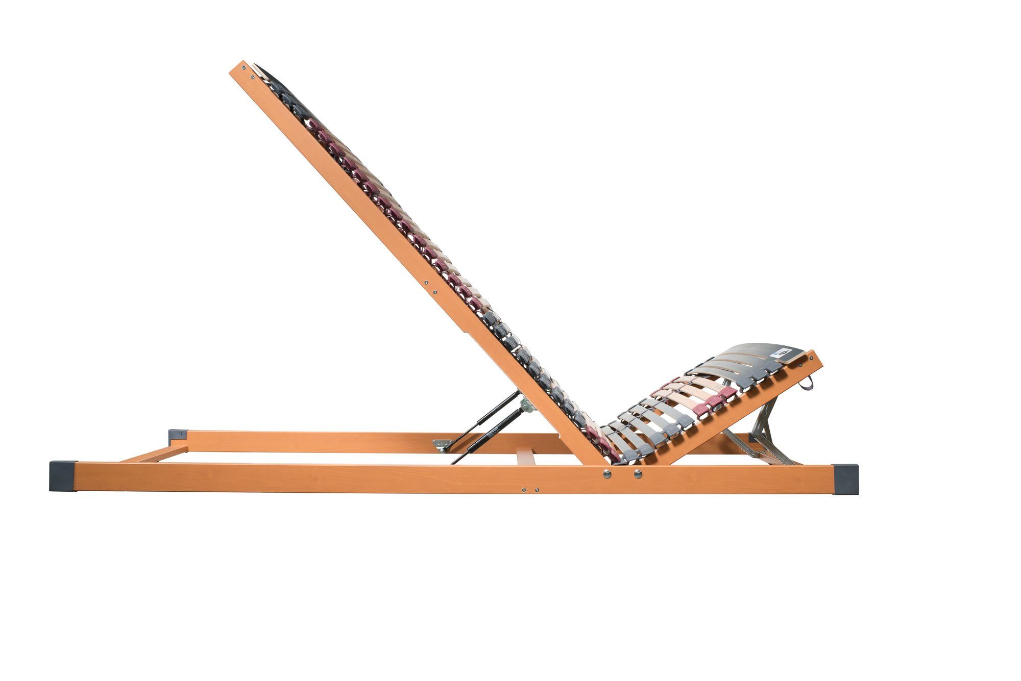 Lattenrost Rhodos KF Bettkasten, FMP Matratzenmanufaktur, Kopfteil manuell verstellbar, Fußteil manuell verstellbar, 7 Zonen Lattenrost verstellbar Bettkastenrahmen Rhodos KF Bettkasten
