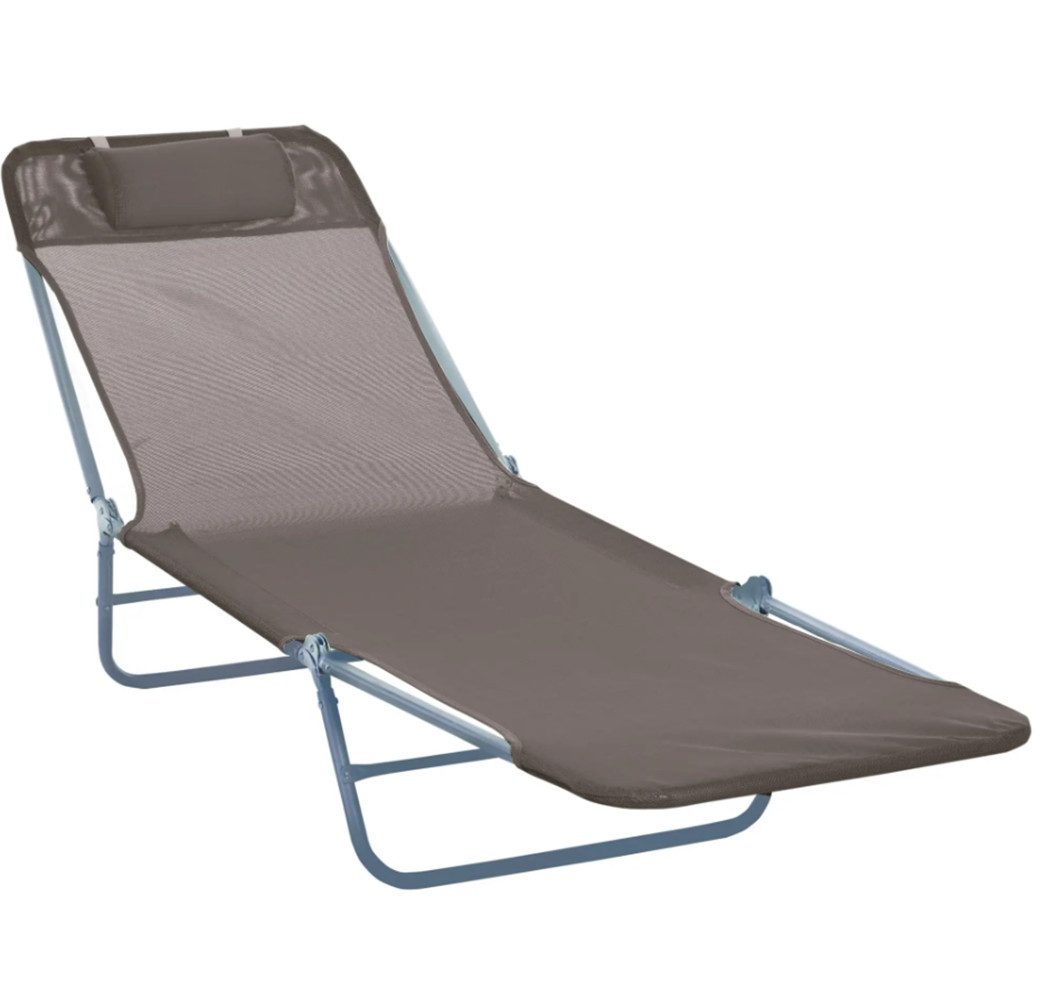 XDeer Gartenliege Sonnenliege klappbar Gartenliege mit günstig online kaufen