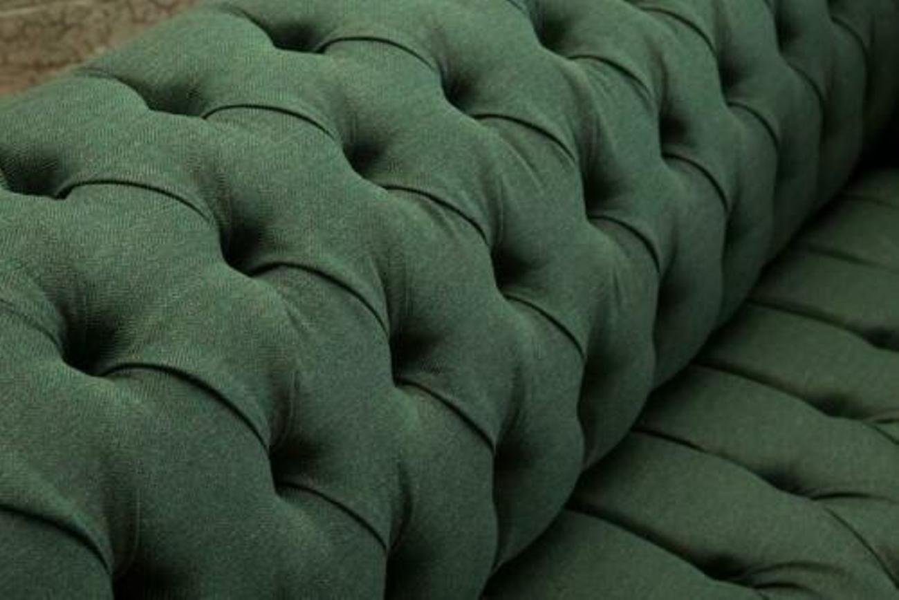 Designer 3-Sitzer Europe Sofa Textil, Grüne in Couch Polster Sofas JVmoebel Made 3 Sitzer XXL Big