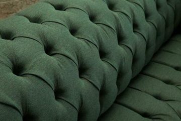 JVmoebel 3-Sitzer Grüne Designer Sofa Couch Polster XXL 3 Sitzer Big Sofas Textil, Made in Europe