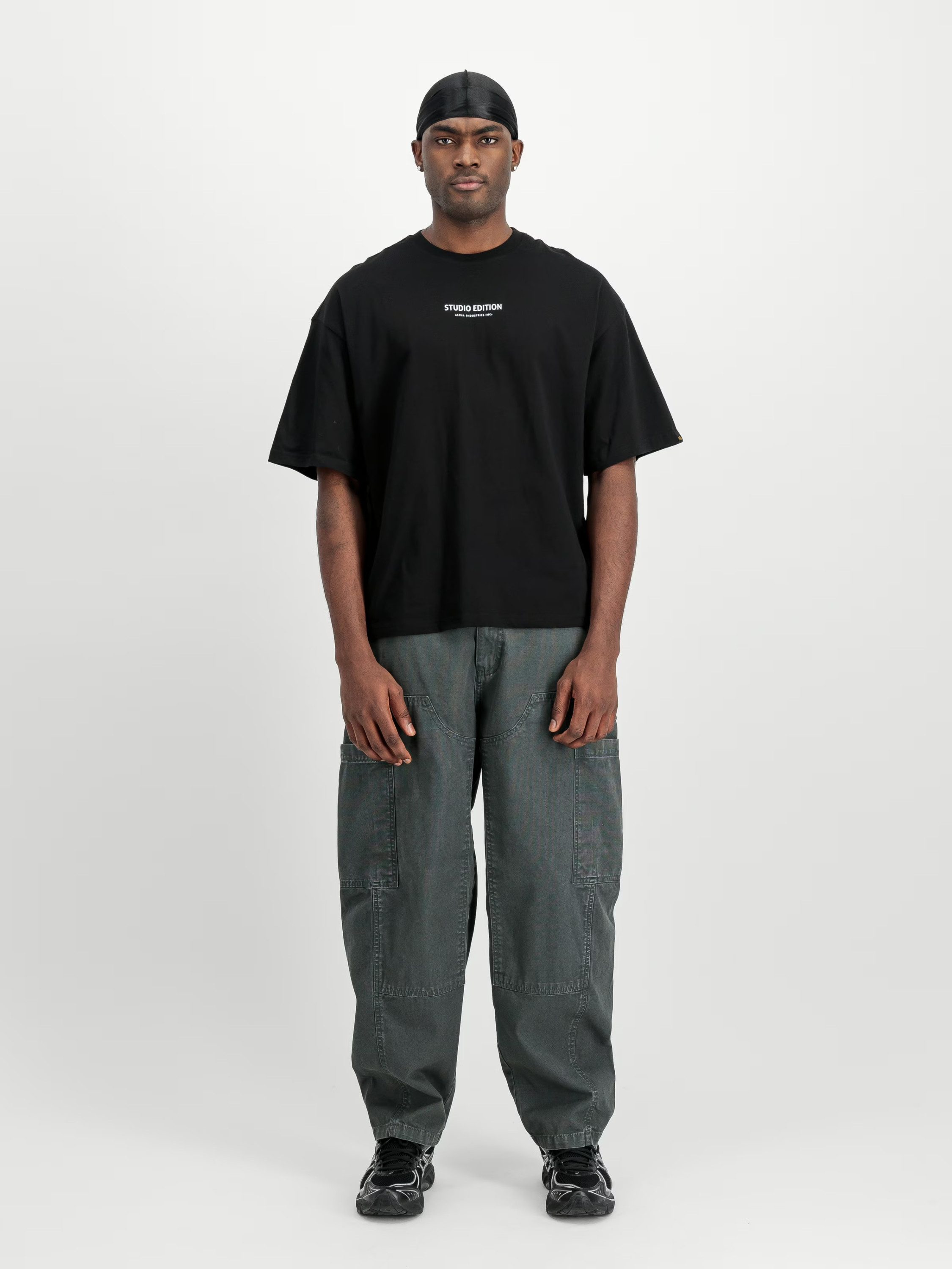Alpha Industries T-Shirt - oversized Tshirt - Tshirt Herren - Shirt - Printshirt - Backprint