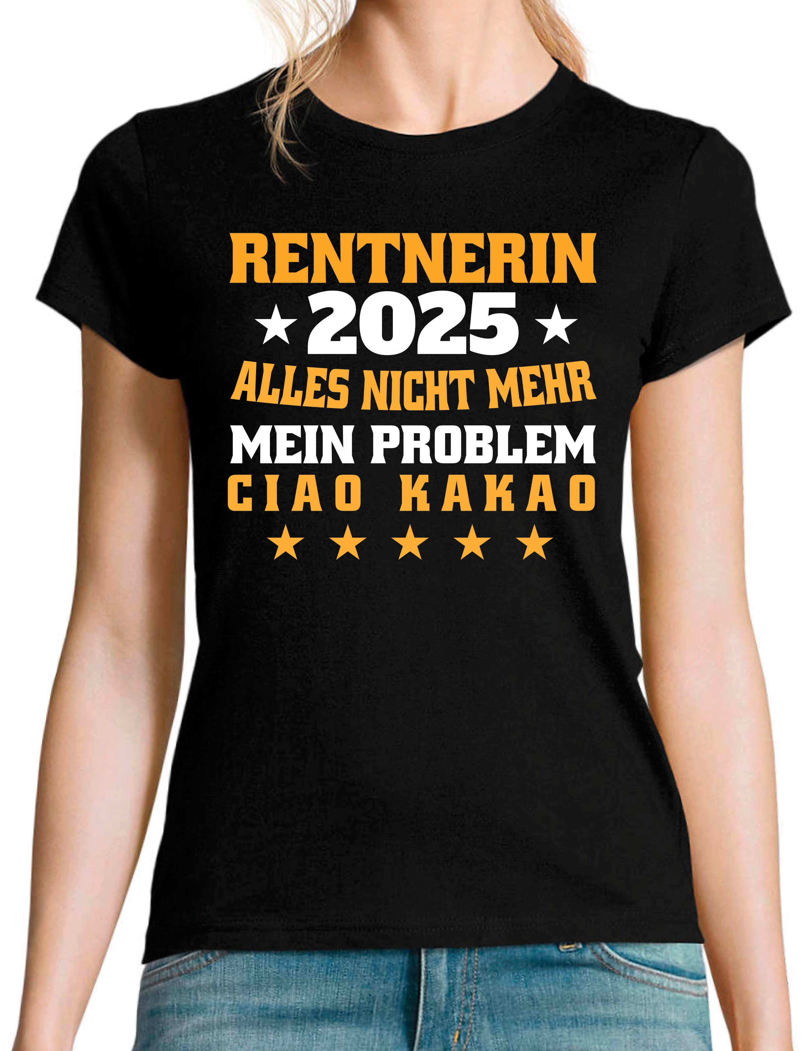 Youth Designz Print-Shirt Damen T-shirt Rentnerin günstig online kaufen