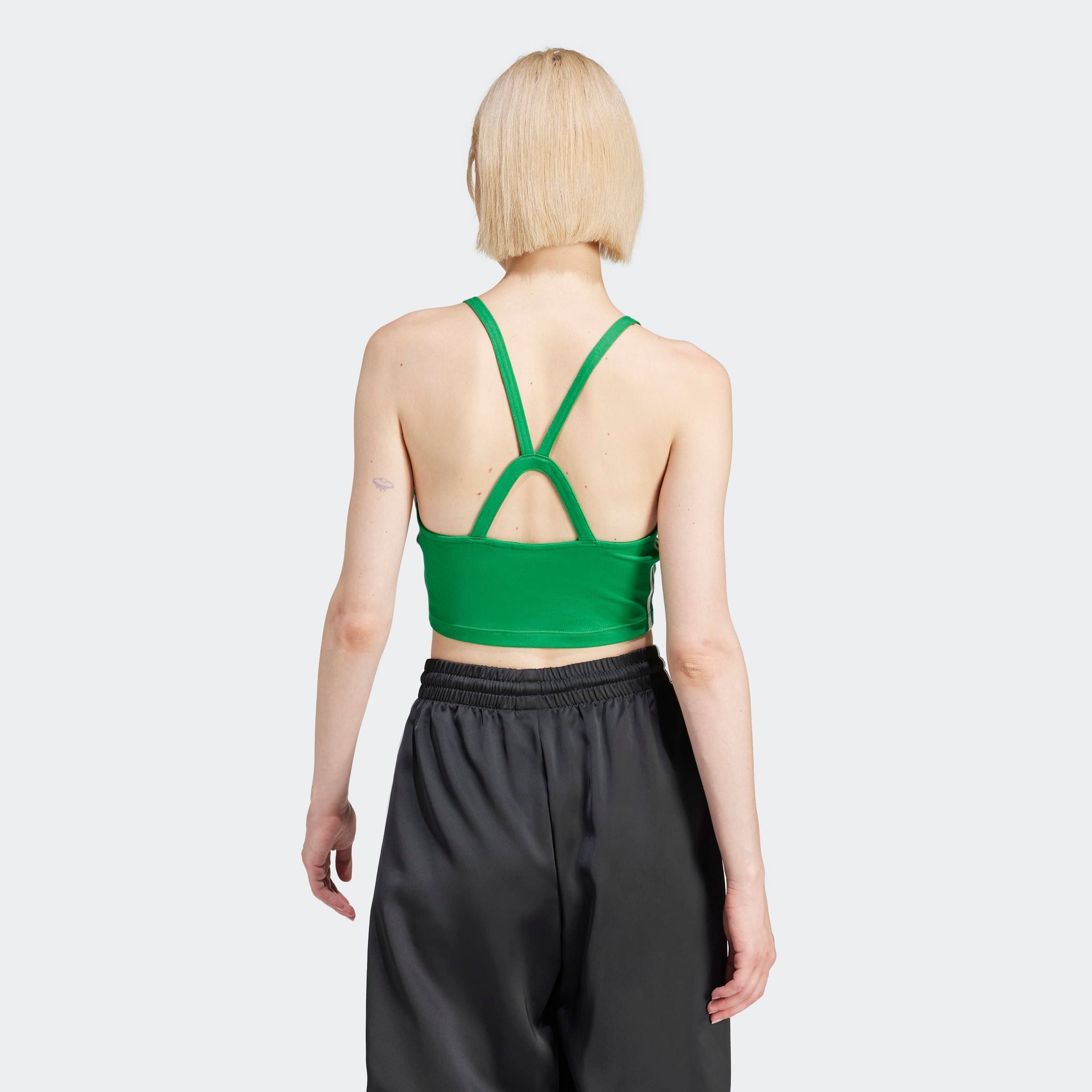 adidas Originals Tanktop 3 S CROP TOP sportliche Schnittform, für Laufen und sportliche Aktivitäten