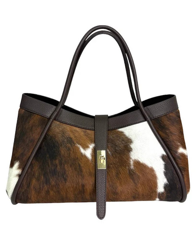 BZNA Schultertasche Amanda Designer Business Handtasche Tasche Fell günstig online kaufen