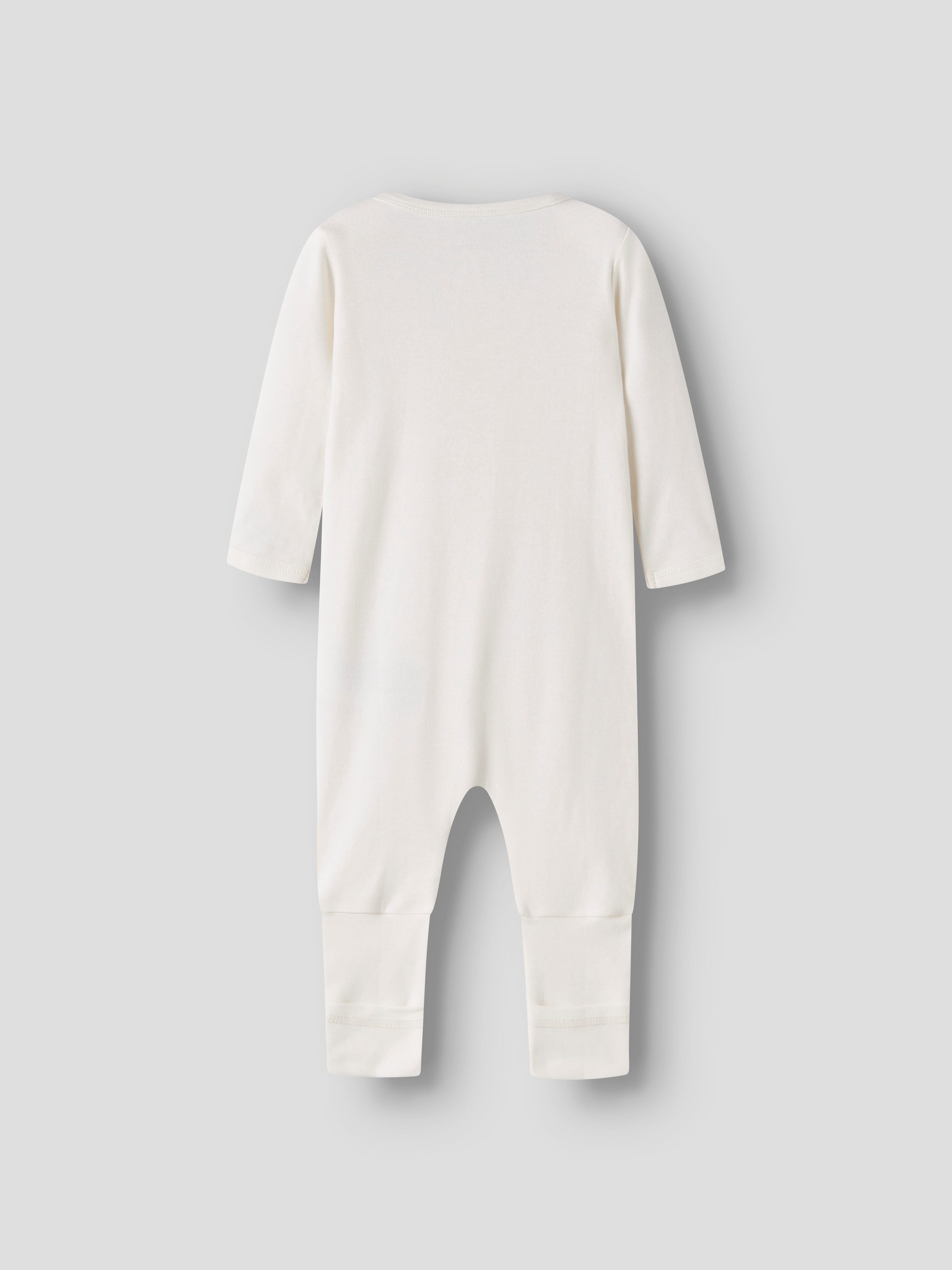 Name It Schlafanzug NBMNIGHTSUIT 2P ZIP FF DOG NOOS (Packung, 2 tlg) aus Baumwolle und Jersey, lockere Passform, mit Säumen zum Umschlagen