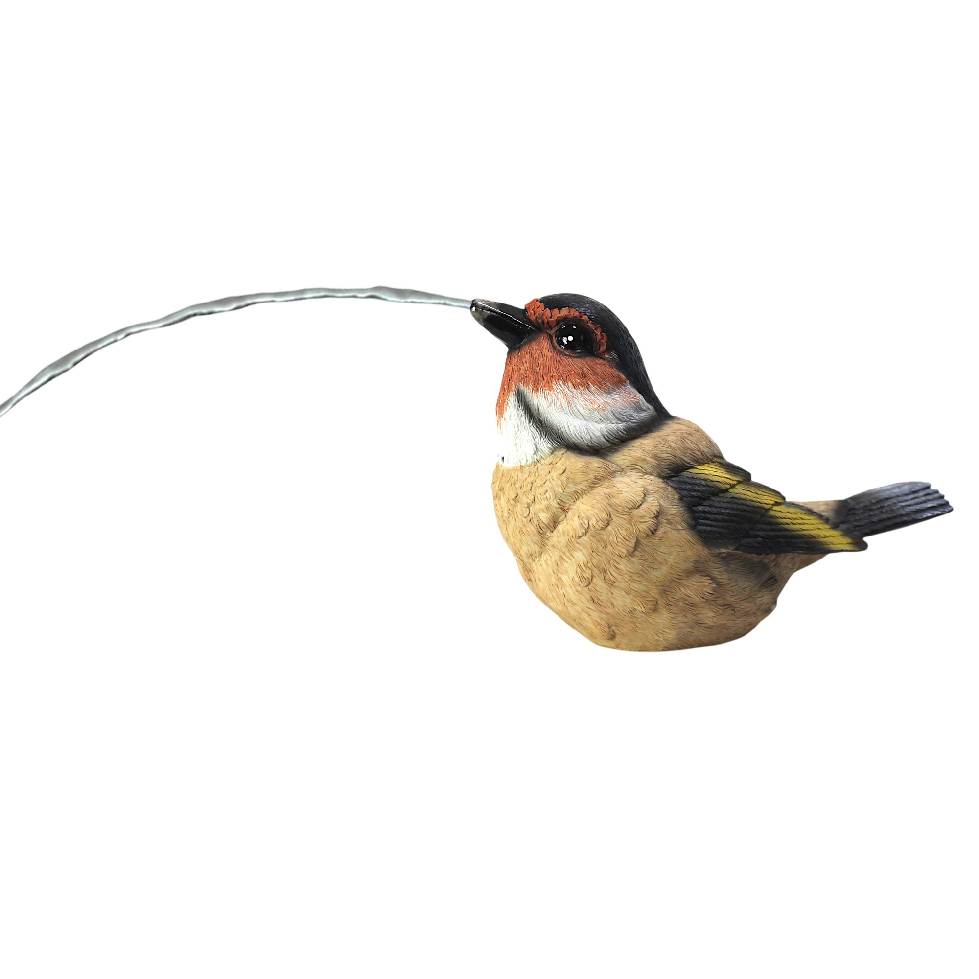 Arnusa Wasserspeier Solar Teichfigur Wasserspiel Vogel günstig online kaufen