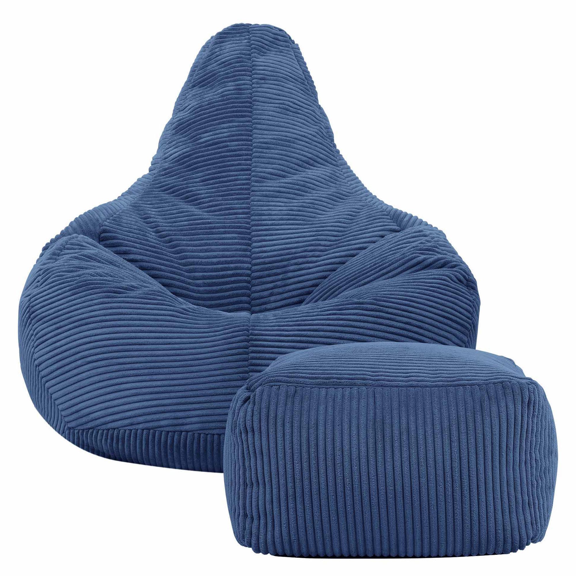 icon Sitzsack Sessel mit Liege aus günstig online kaufen