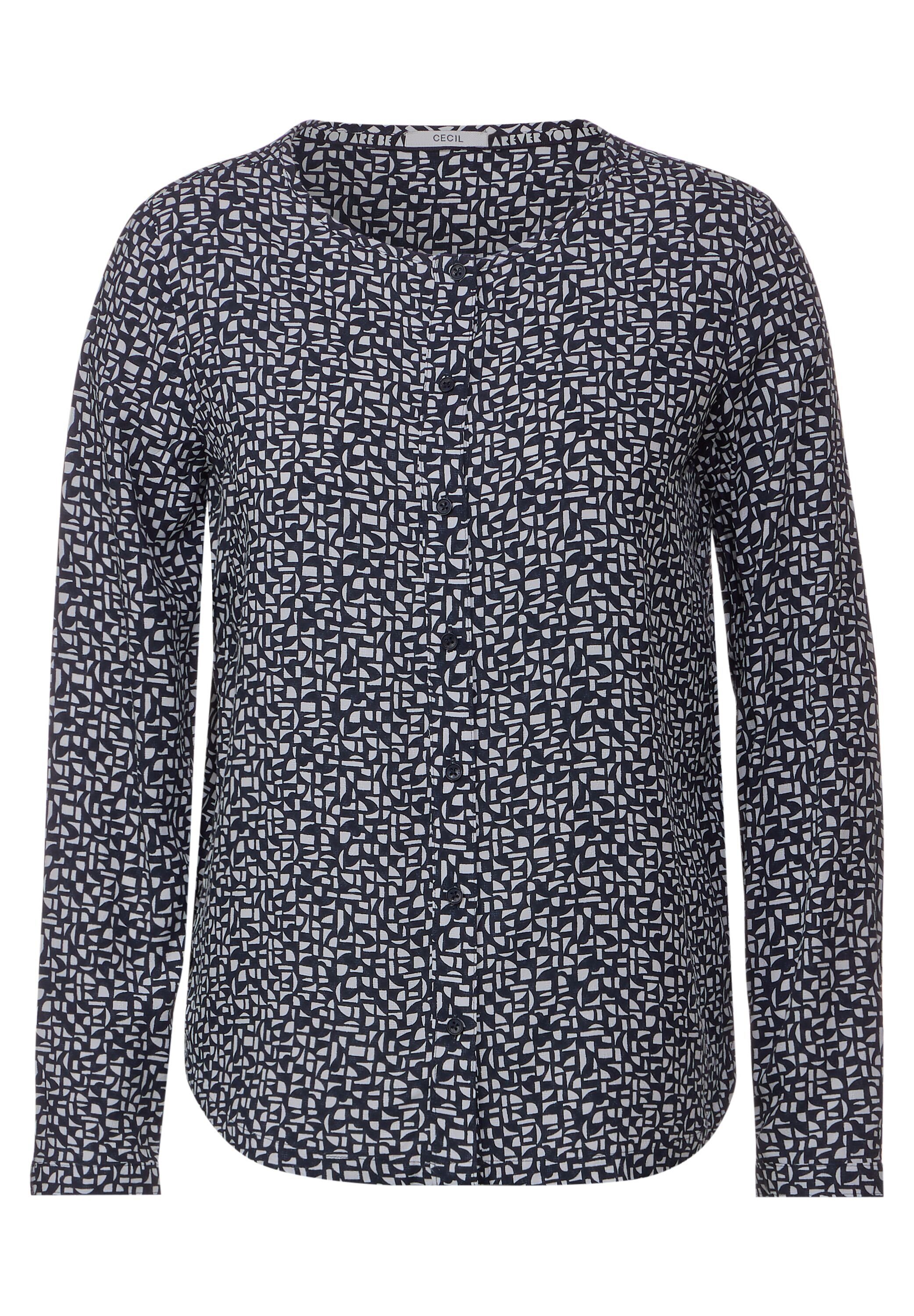 CECIL Langarmbluse Rundhalsausschnitt