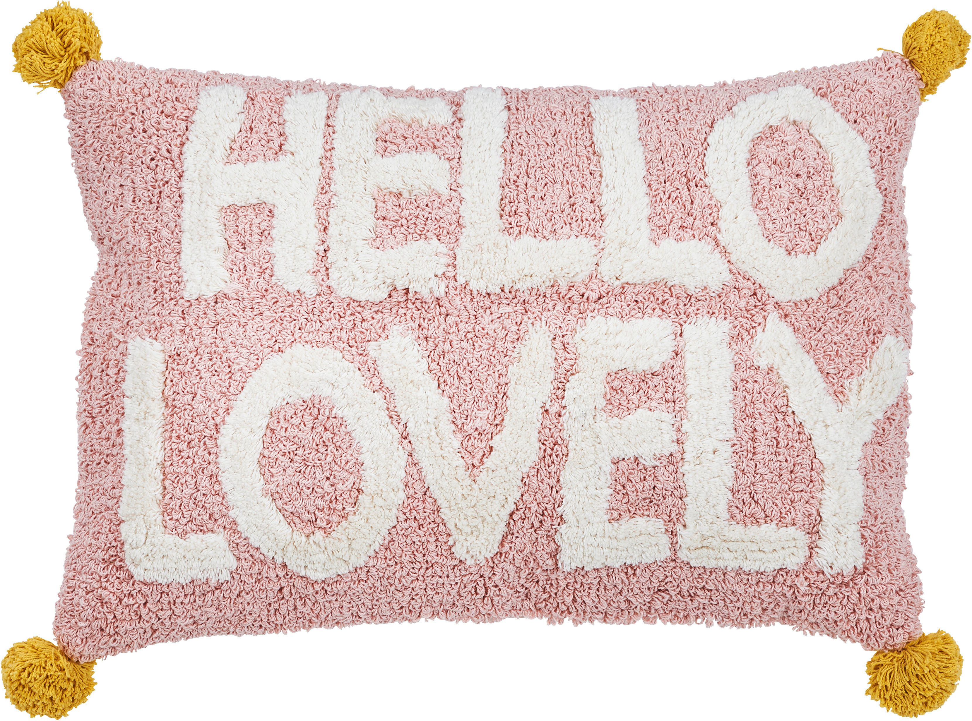 done.® Dekokissen CUSHION HAPPY HELLO LOVELY