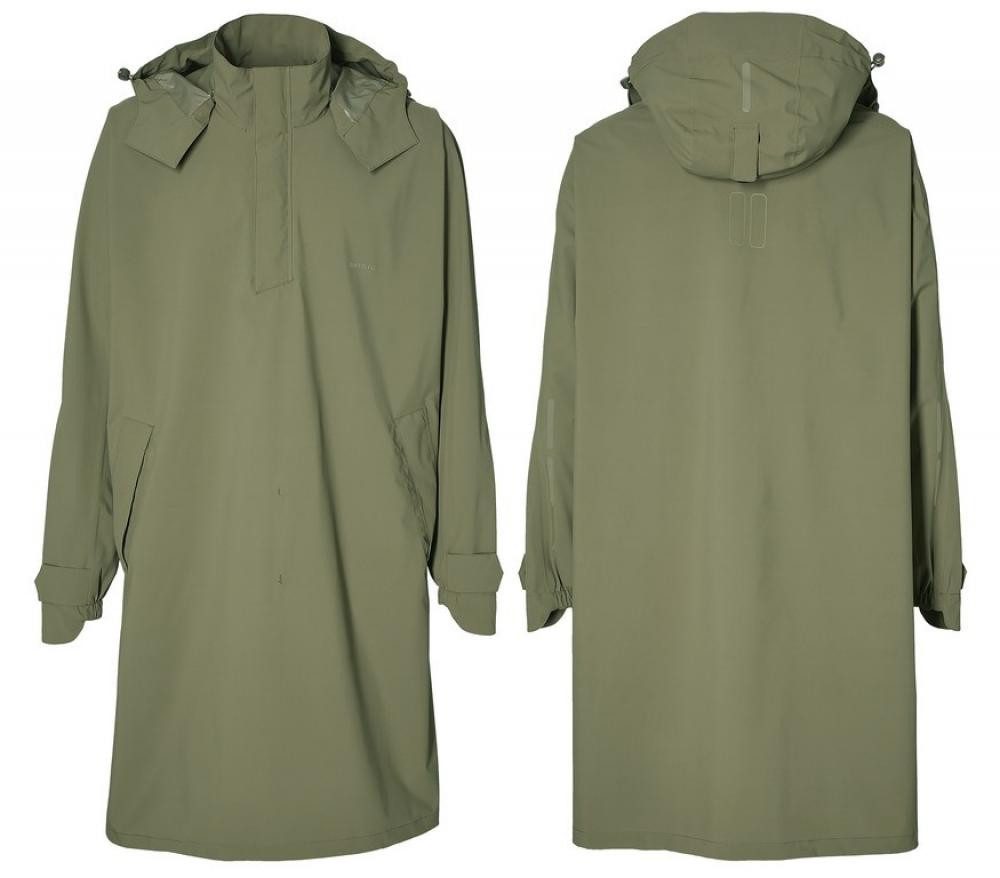 Basil Regenponcho Basil Fahrrad Regenponcho Mosse olive green XL XXL unisex
