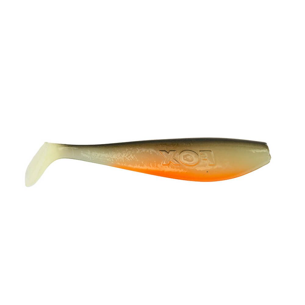 Fox Rage Kunstköder Fox Rage Zander Pro Shad Ultra UV Gummiköder Hot Olive, (1-St)