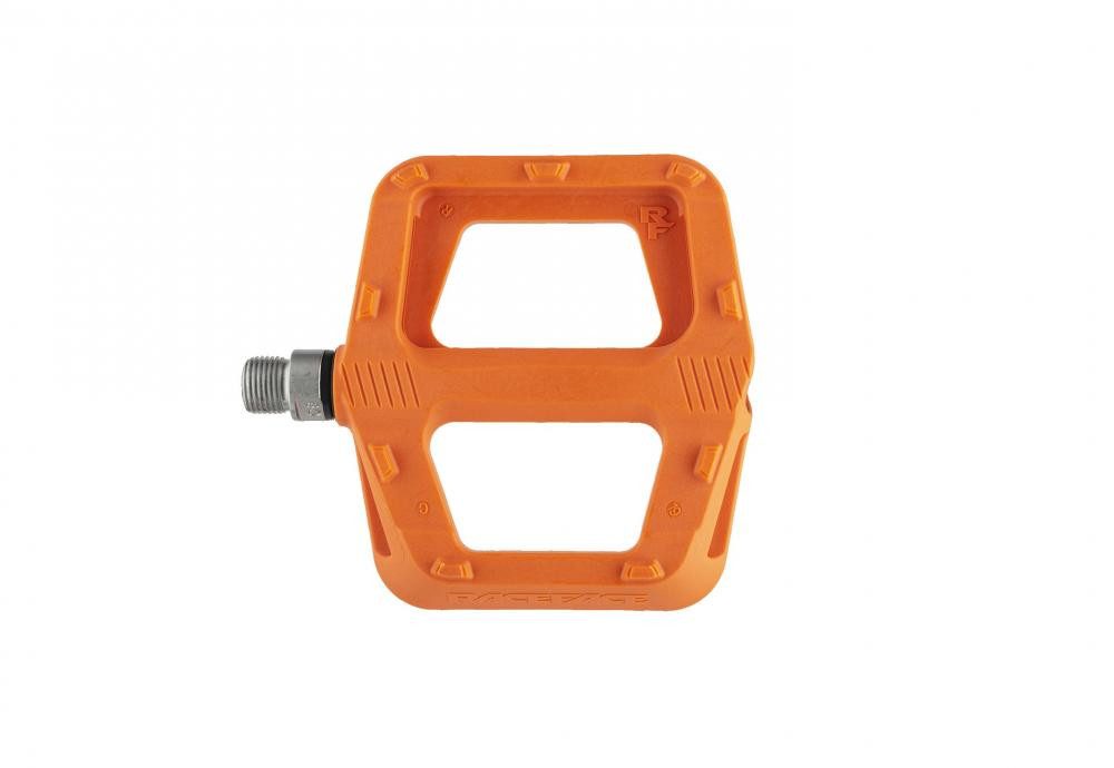 Race Face Fahrradpedale Race Face Ride Plattform-Pedal, orange - robustes MTB-Pedal mit sicher