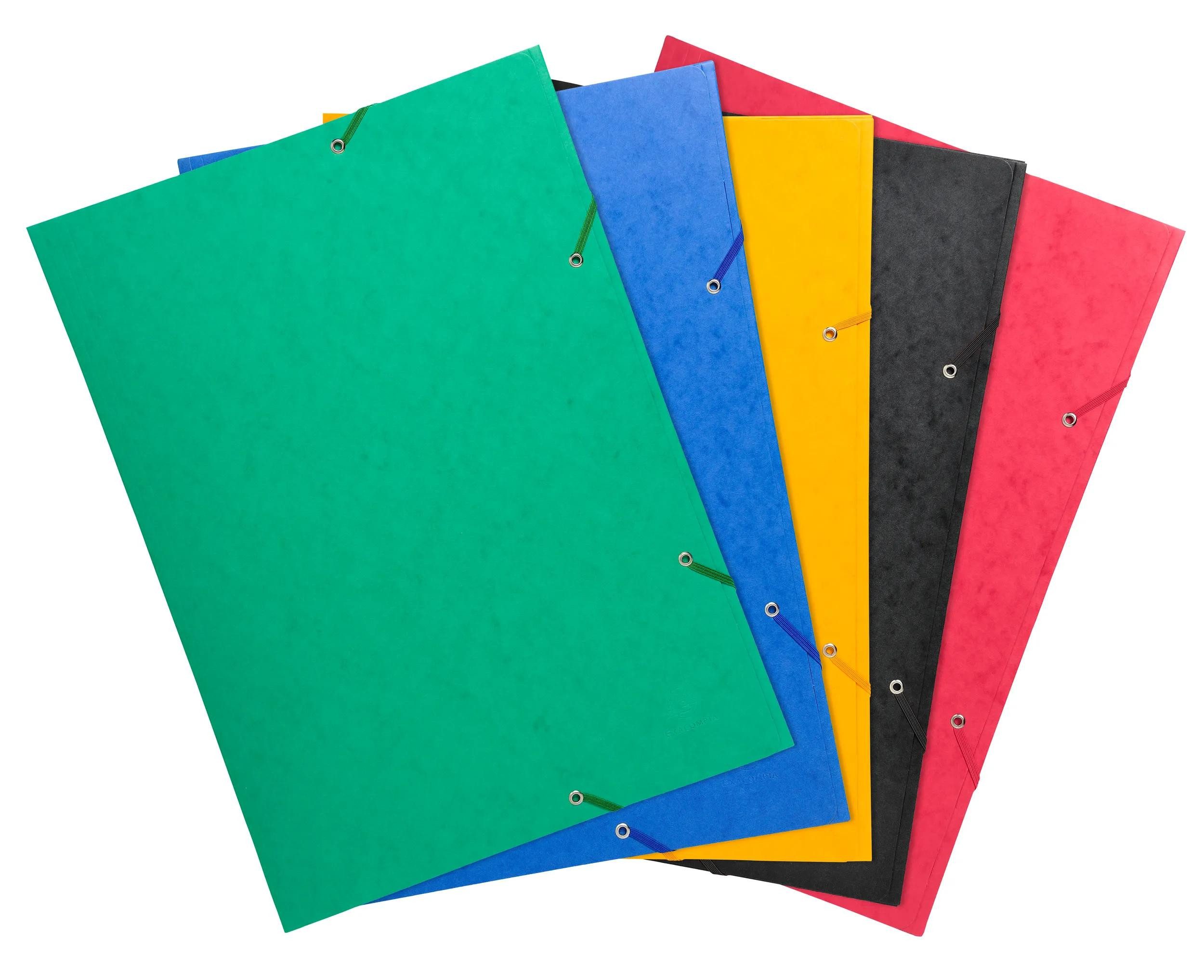 Organisationsmappe 10x Sammelmappe Colorspan-Krt. 600g, A3, sortiert, 59500E
