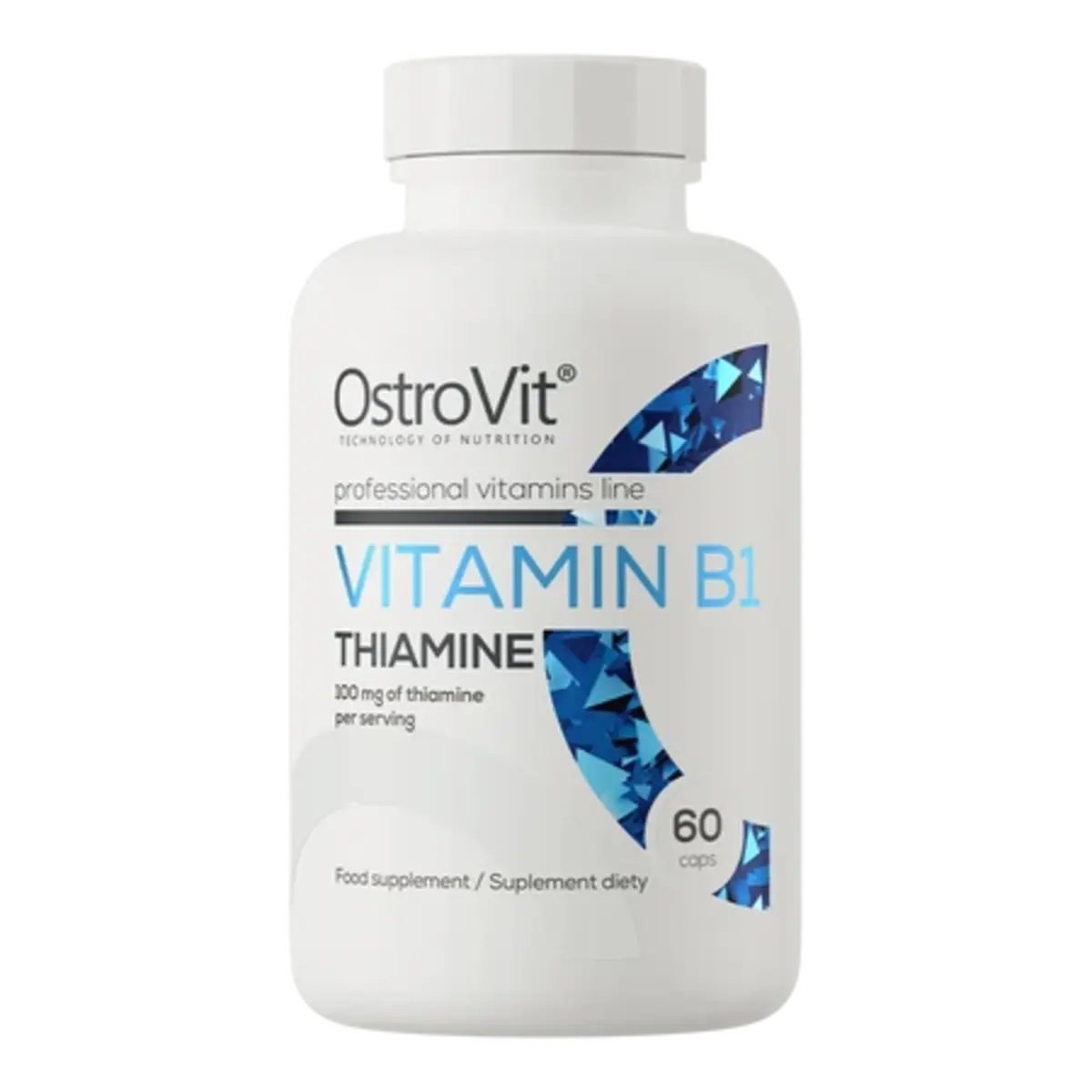 OstroVit Ostrovit Vitamin B1 Thiamine 60 Kapseln, 60 St.