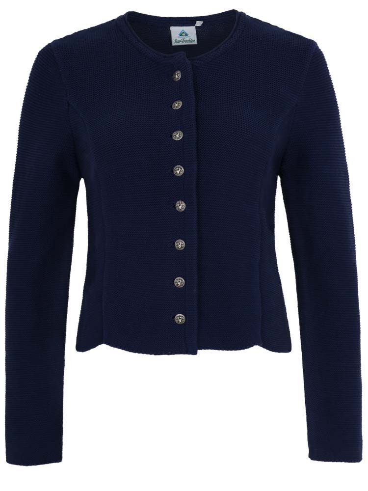 Isar-Trachten Trachtenjacke Strickjacke 57102 Damen marine
