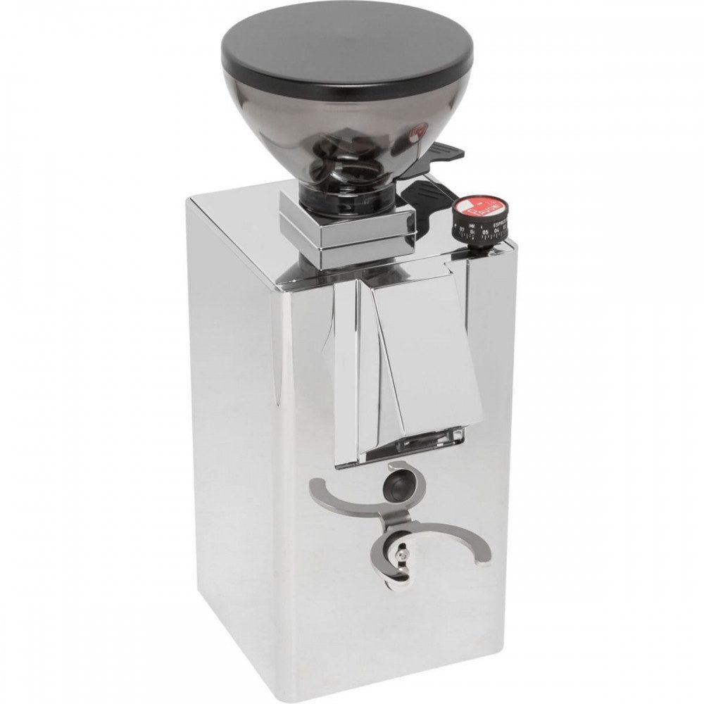La Pavoni Kaffeemühle Nuovo Kube Mill - Kaffeemühle - chrom, Scheibenmahlwerk