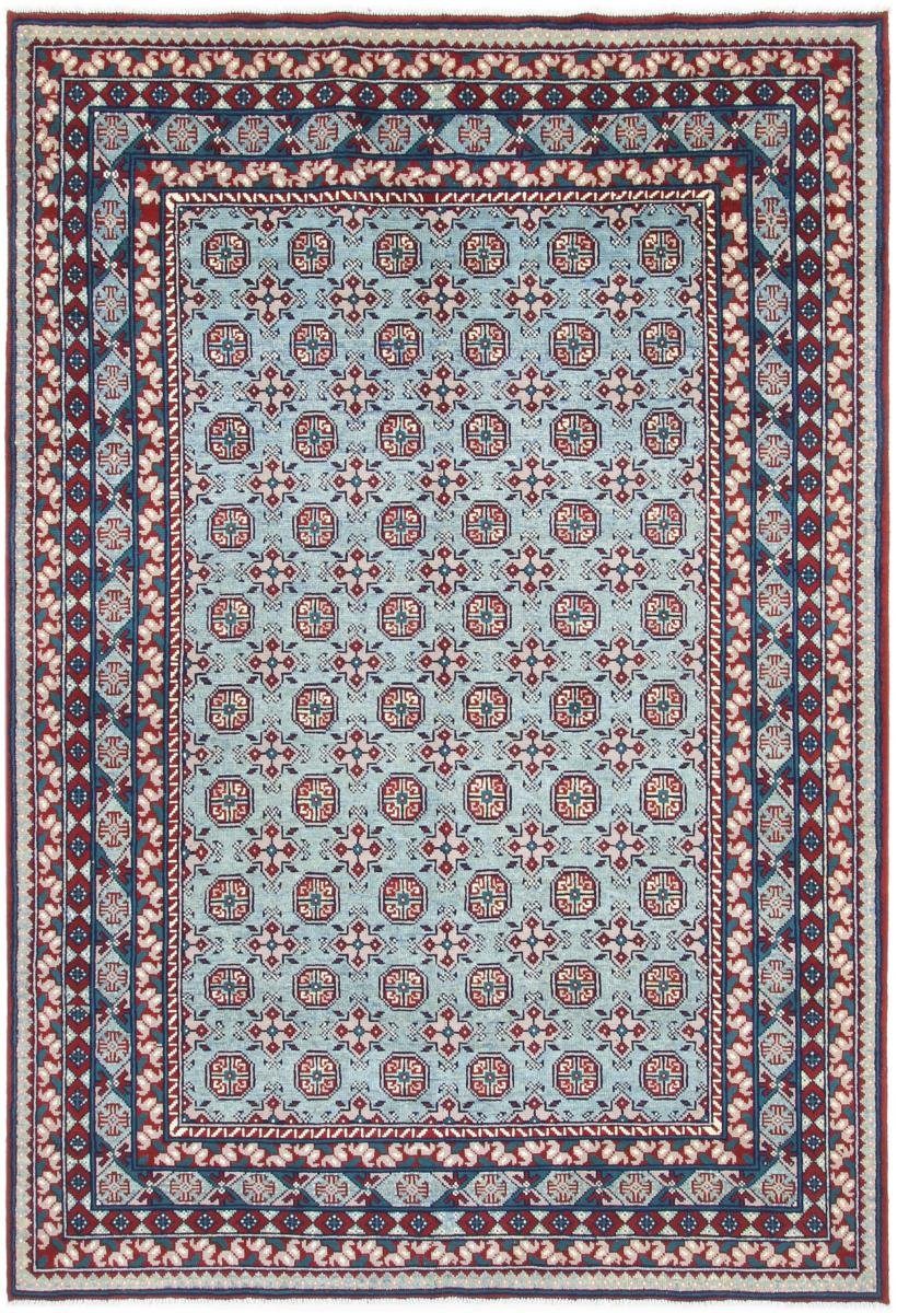 Orientteppich Afghan Akhche 205x300 Handgeknüpfter Orientteppich, Nain Trading, rechteckig, Höhe: 6 mm