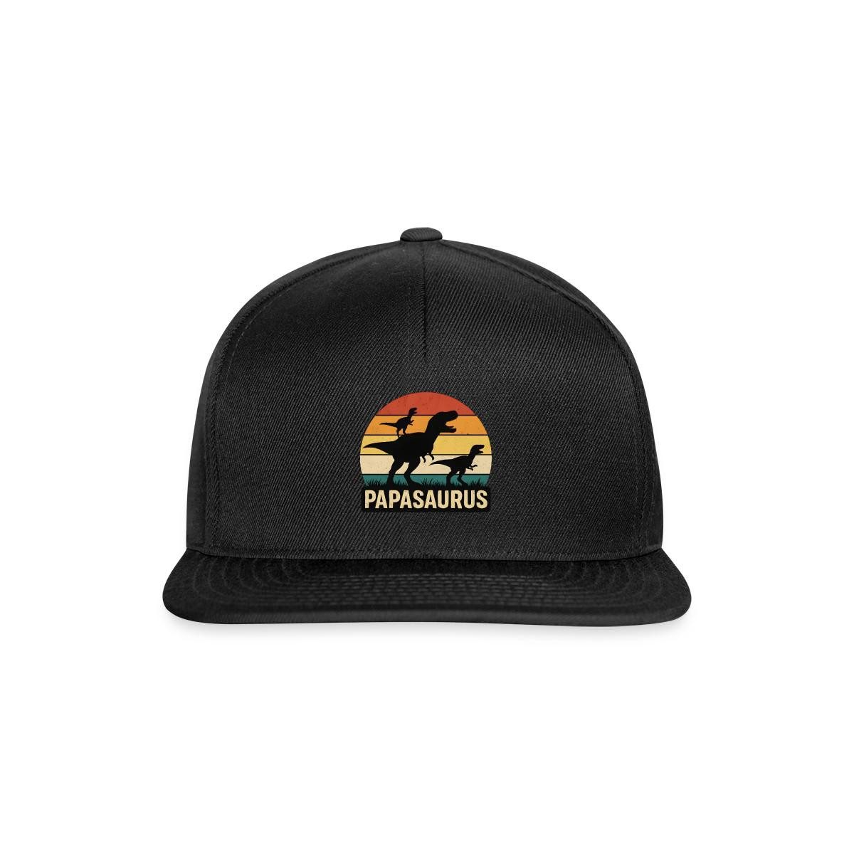 Snapback Cap Papasaurus Dino Papa Snapback Cap