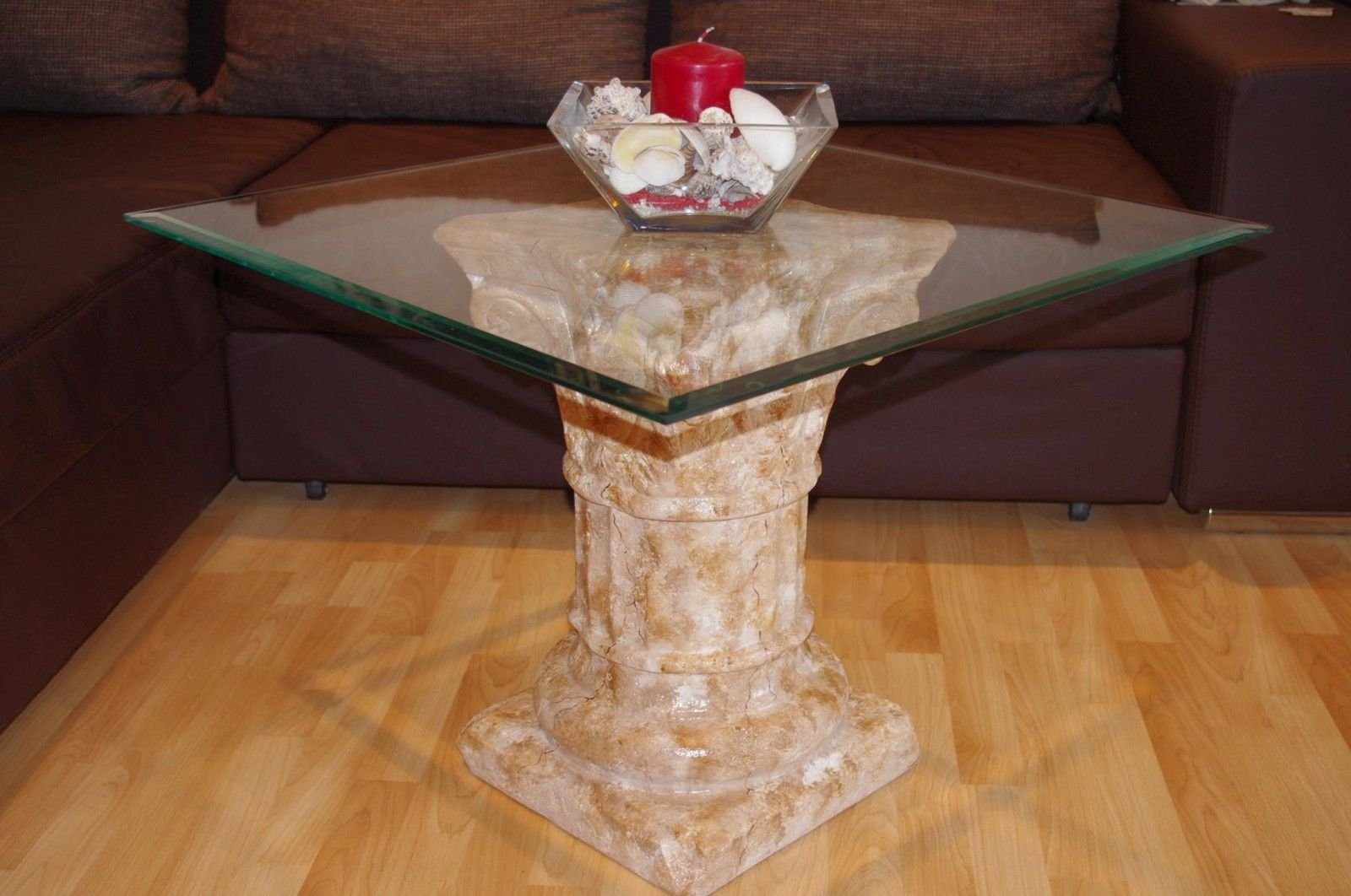 Couchtisch Wohndesign Glastisch Blumenständer Antik Antikes Couchtisch Beistelltisch Wohnzimmertisch