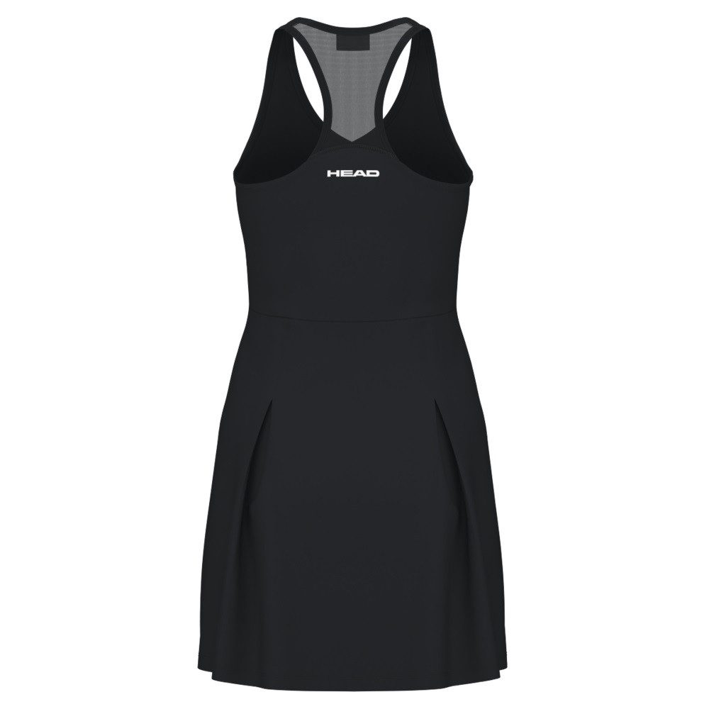 Head Tenniskleid Spirit Dress (separate Innenhose, V-Ausschnitt) schwarz Damen