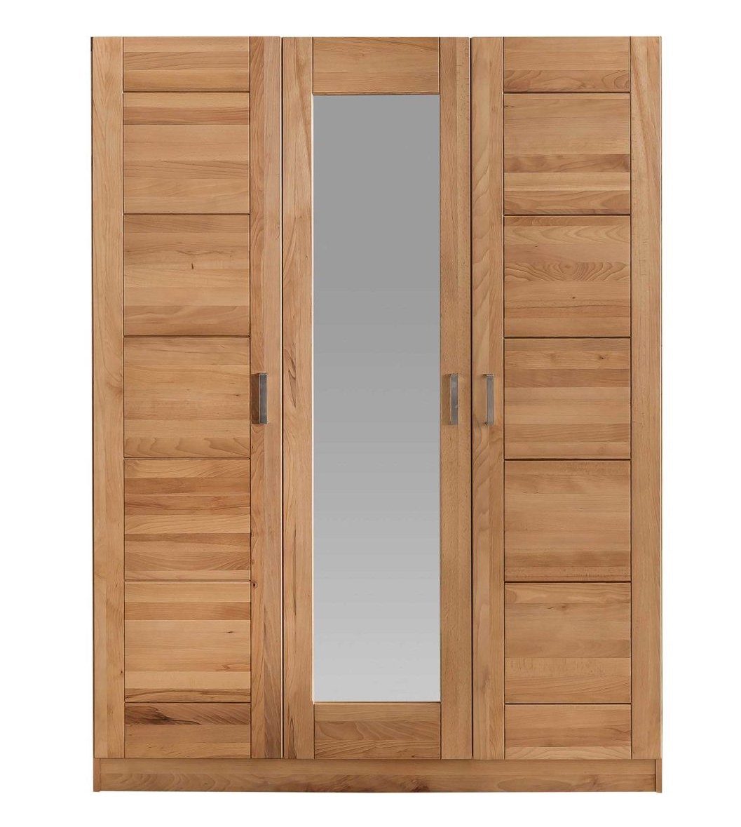 Meble Stolrus Kleiderschrank Pia 3S (Kernbuche)