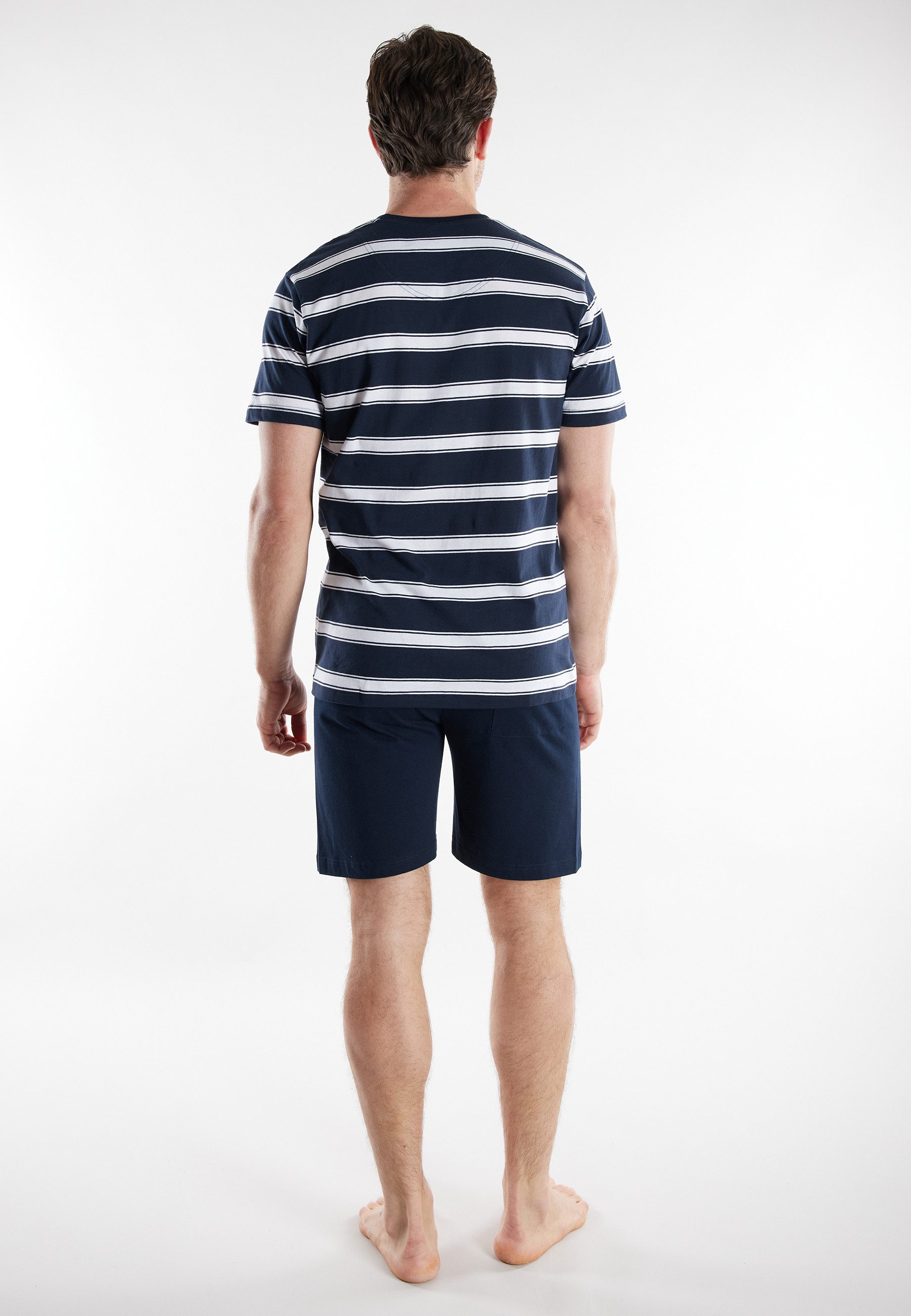 TOM TAILOR Shorty aus Baumwolle, weiches Single Jersey, in mehreren Größen erhältlich