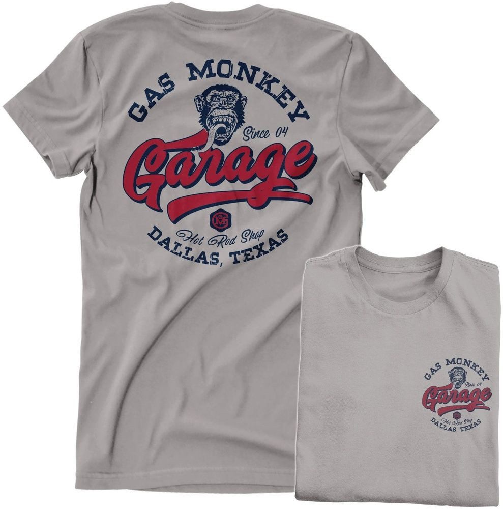 Gas Monkey Garage T-Shirt GMG Hot Rod Shop Logo T-Shirt