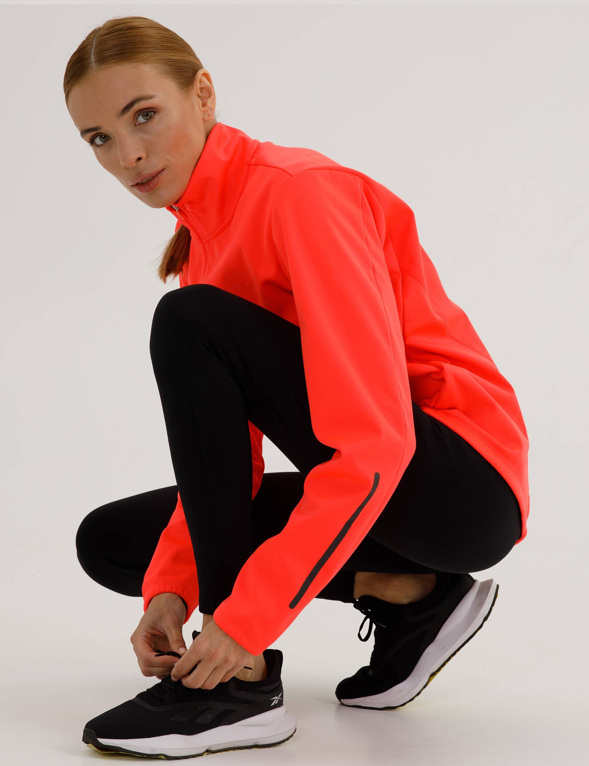 Airtracks Fahrradjacke Damen Winter Thermo Softshell Fahrradjacke Aktive Comfort Line (Softshell - Wind und Wasserdicht, Funktions Jacke) für die kalte Jahresze – Bild 3 von 5
