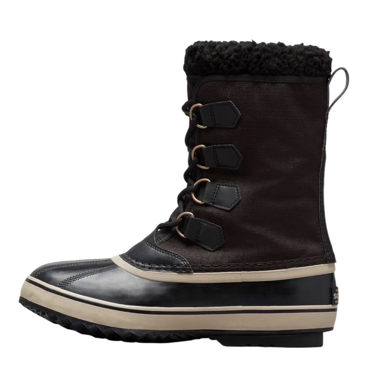Sorel 1964 Pac Nylon (wasserdicht) schwarz Herren Winterstiefel
