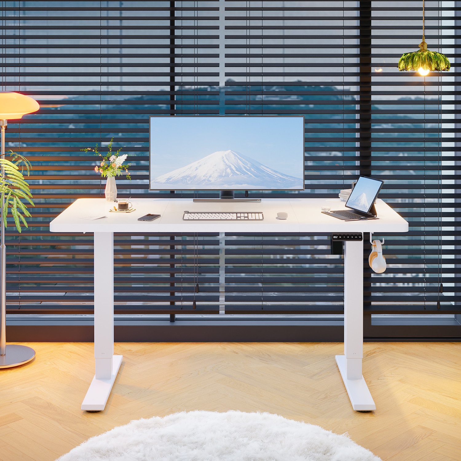 HOMALL Schreibtisch Höhenverstellbarer elektrischer Hubtisch mit günstig online kaufen