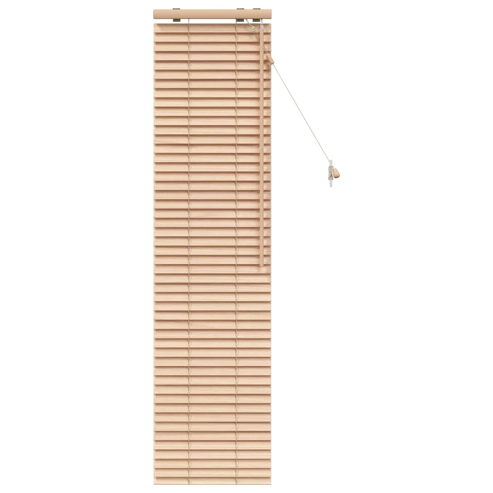 Rollo Venezianische Jalousie Eichenoptik 40 x 160 cm 35 mm, vidaXL
