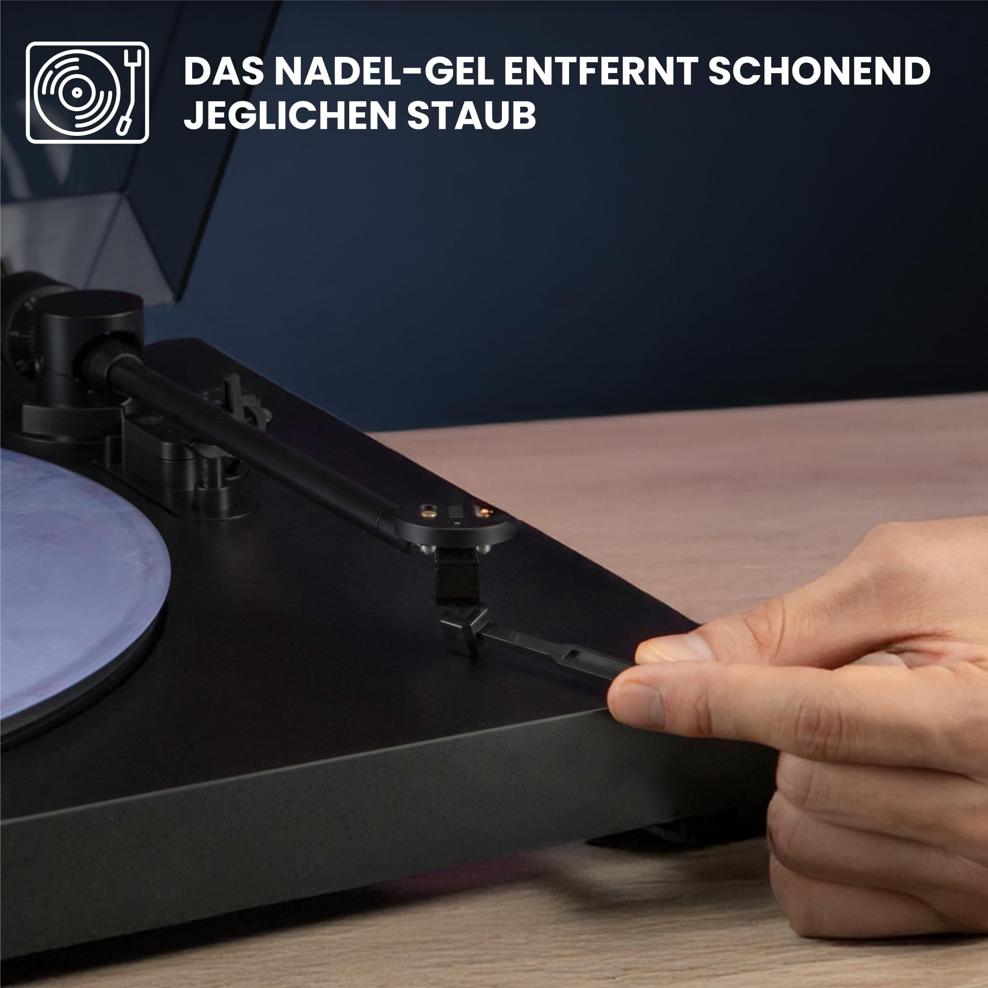 Big Fudge Reinigungs-CD Big Fudge 6-in-1 Schallplatten Reinigungsset für Vinyl