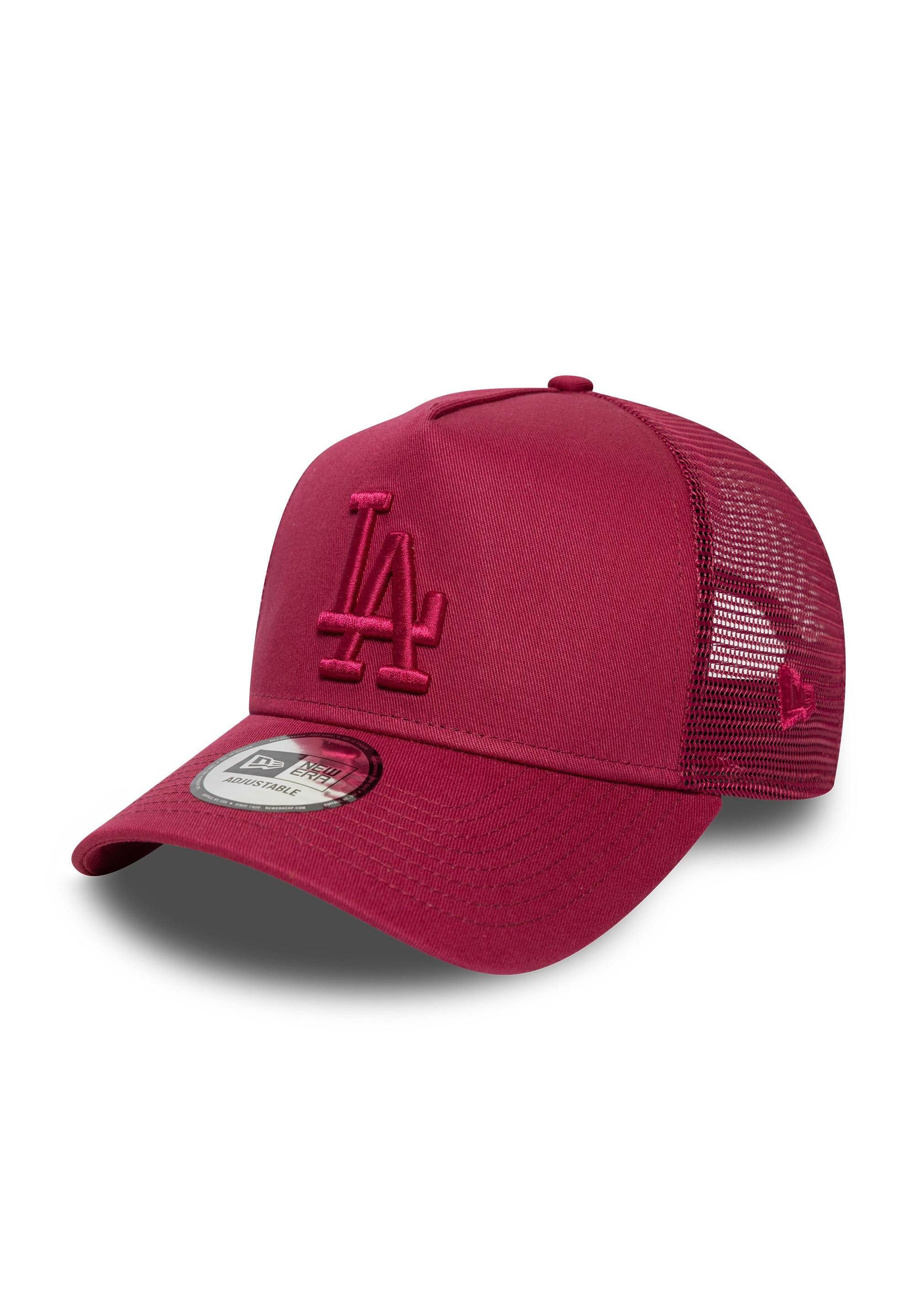 New Era Baseball Cap Los Angeles Dodgers A-Frame Trucker Cap New Era Weinrot Tonal Logo (1-St)