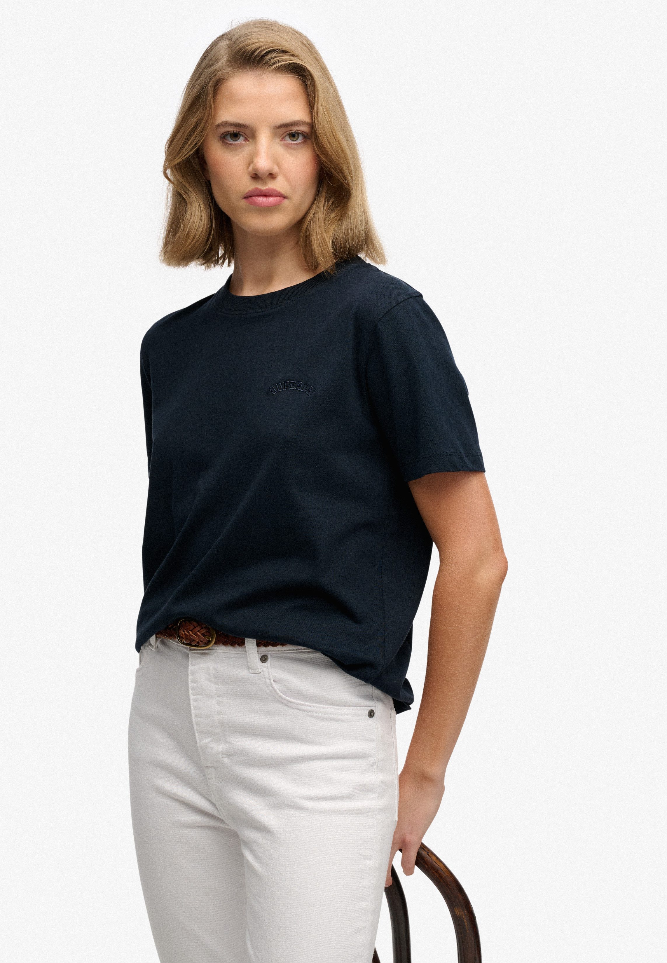 Superdry T-Shirt Essential Logo Emb Tee günstig online kaufen
